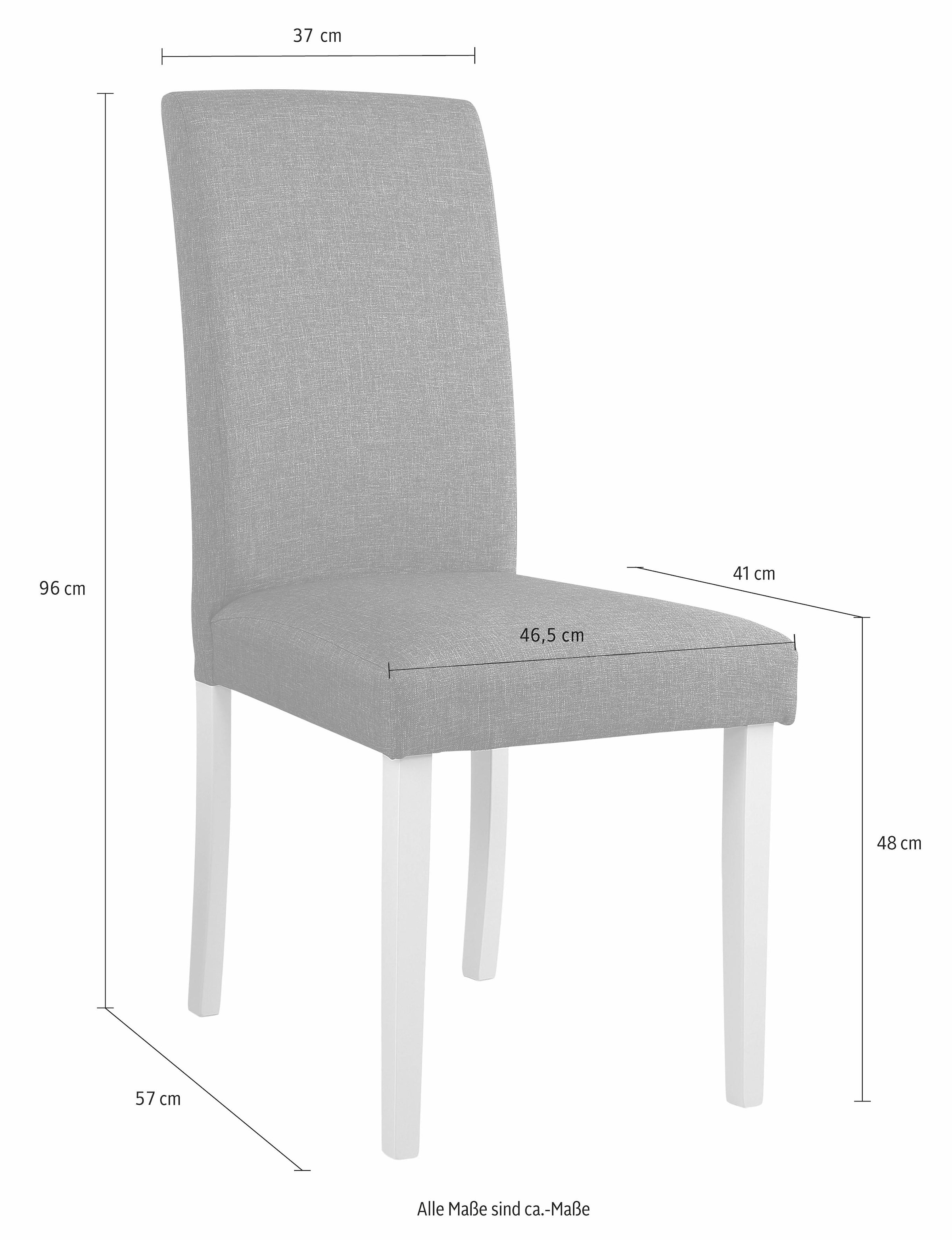 Home affaire 4-Fussstuhl »Roko Tiago«, (Set), 6 St., Struktur, im 2er, 4er oder 6er-Set