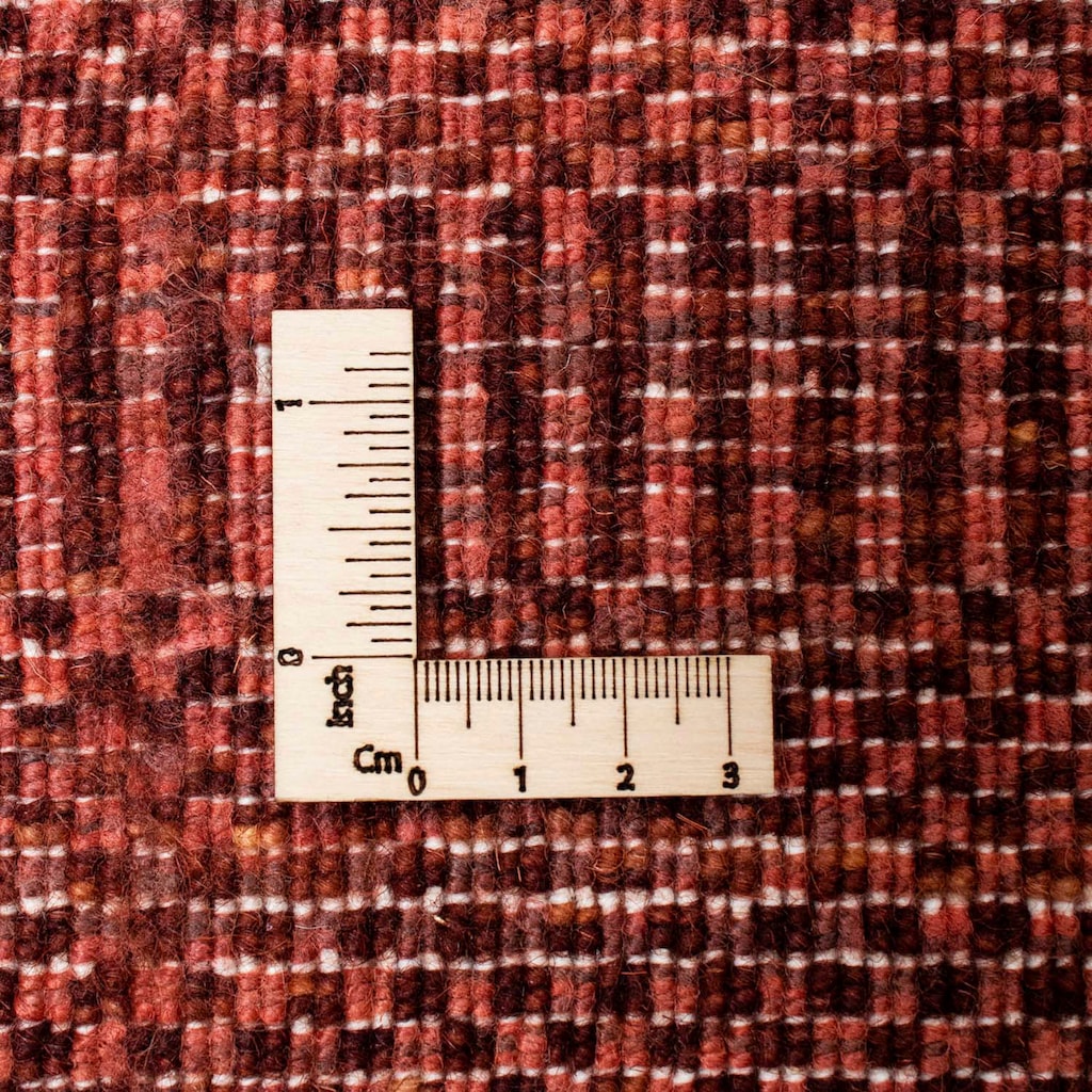morgenland Designteppich »Designer Einfarbig Rosso 182 x 131 cm«, rechteckig, Sehr weicher Flor