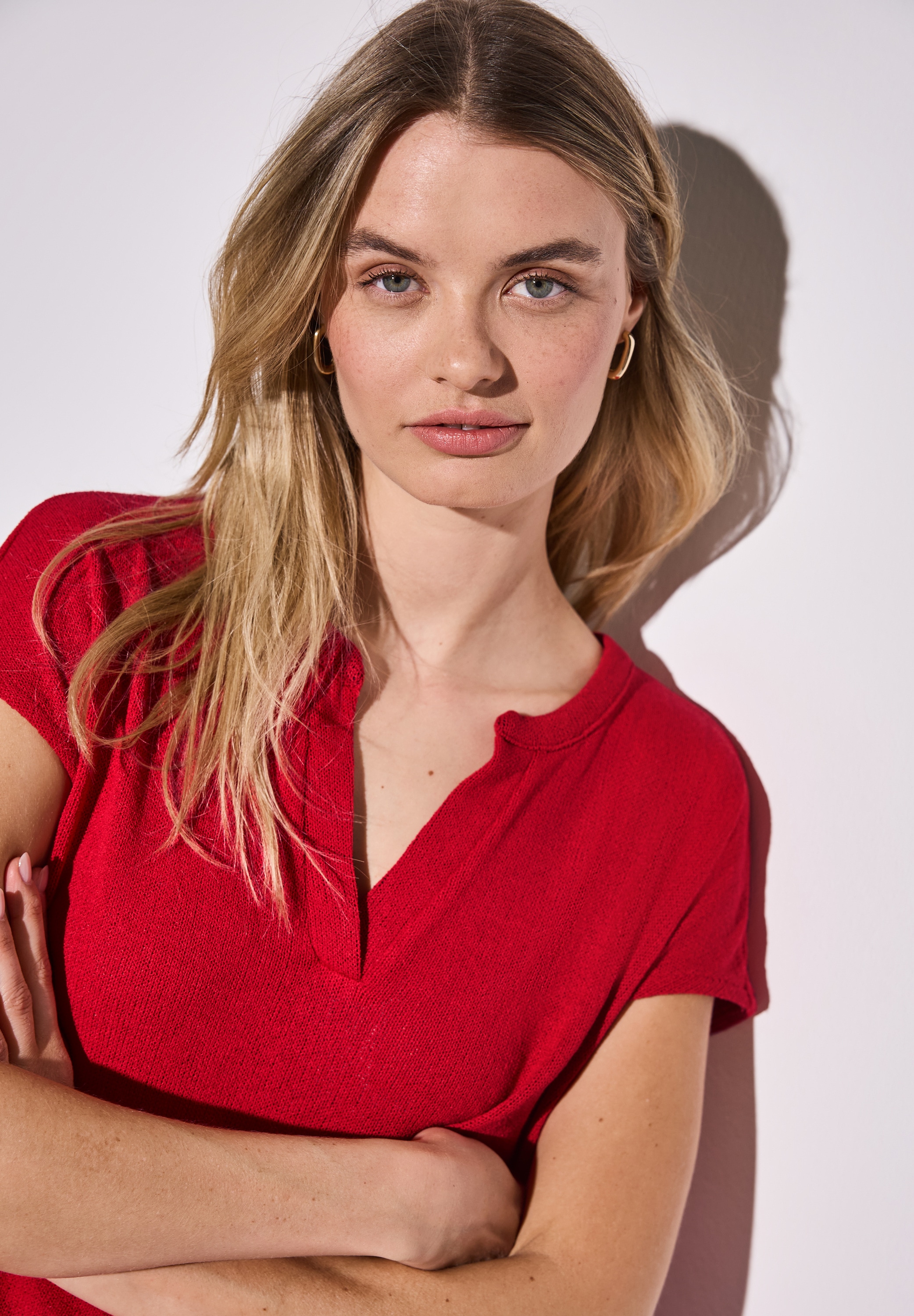 STREET ONE Shirttop, im Tunika Stil