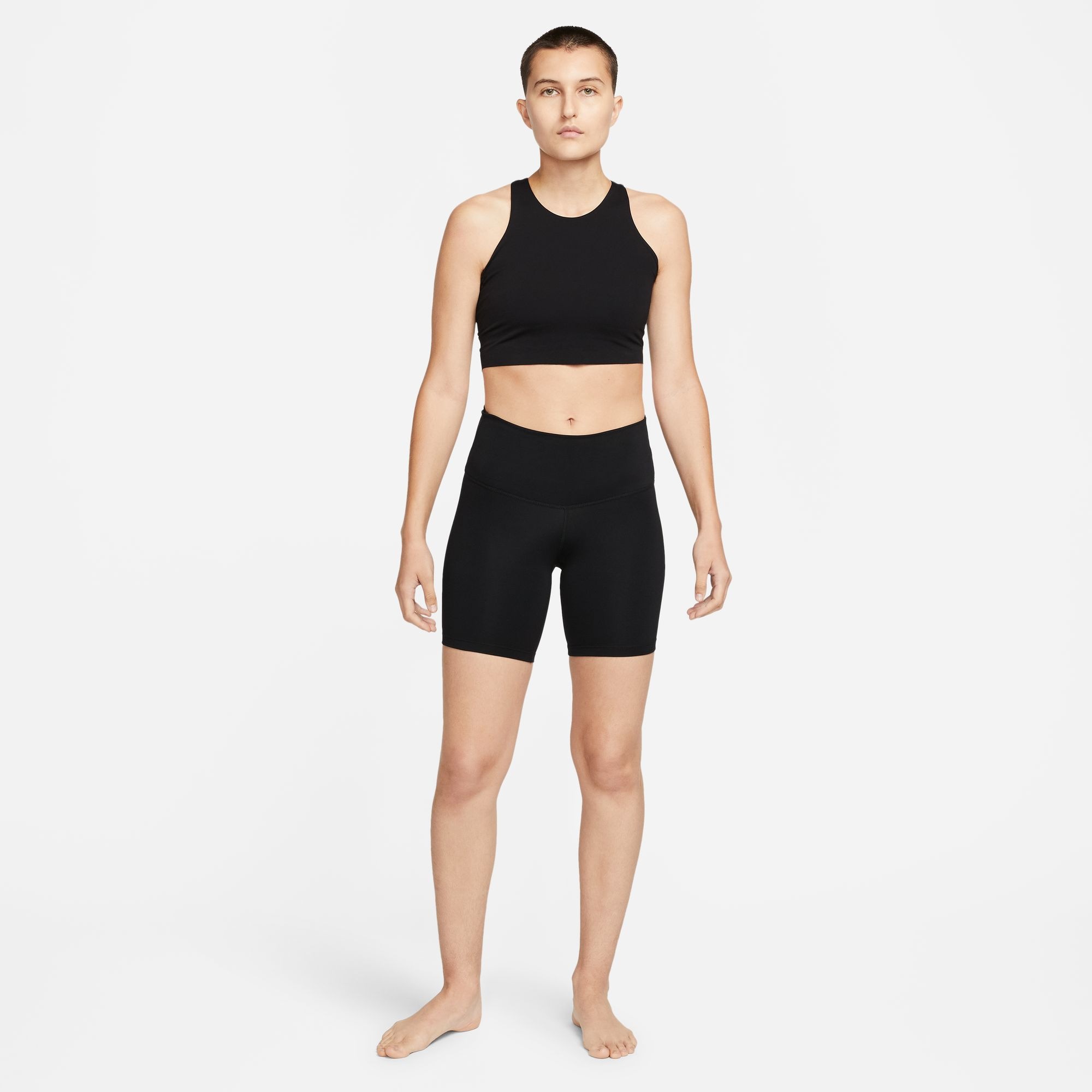 Nike Trainingstights »YOGA WOMEN'S HIGH-WAISTED SHORTS«