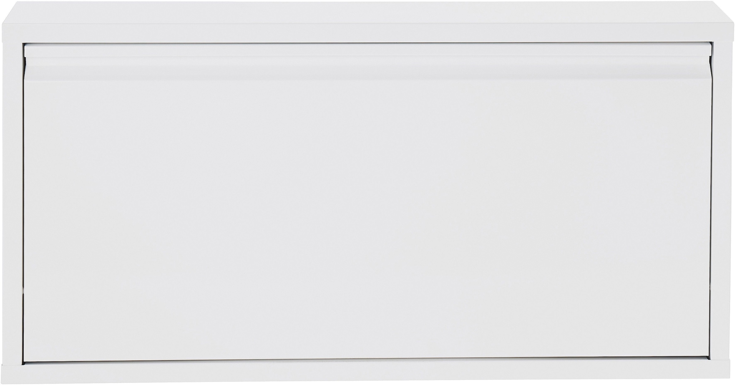Fiam Schuhschrank »single«, mit einer Klappe, aus pulverbeschichtetem Stahlblech, Breite 75 cm