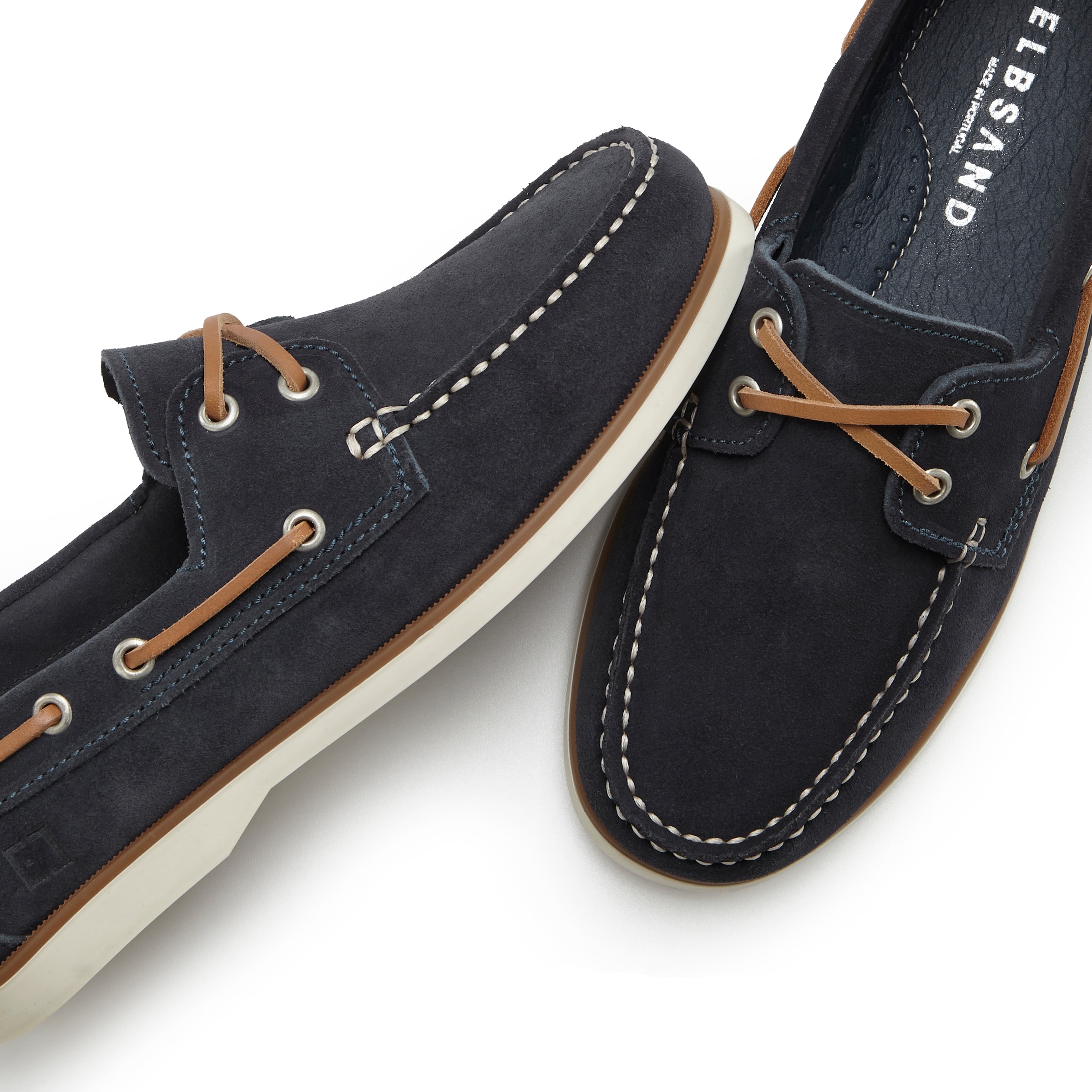 Elbsand Bootsschuh, Slipper, Halbschuh, Slip-Ons aus Leder