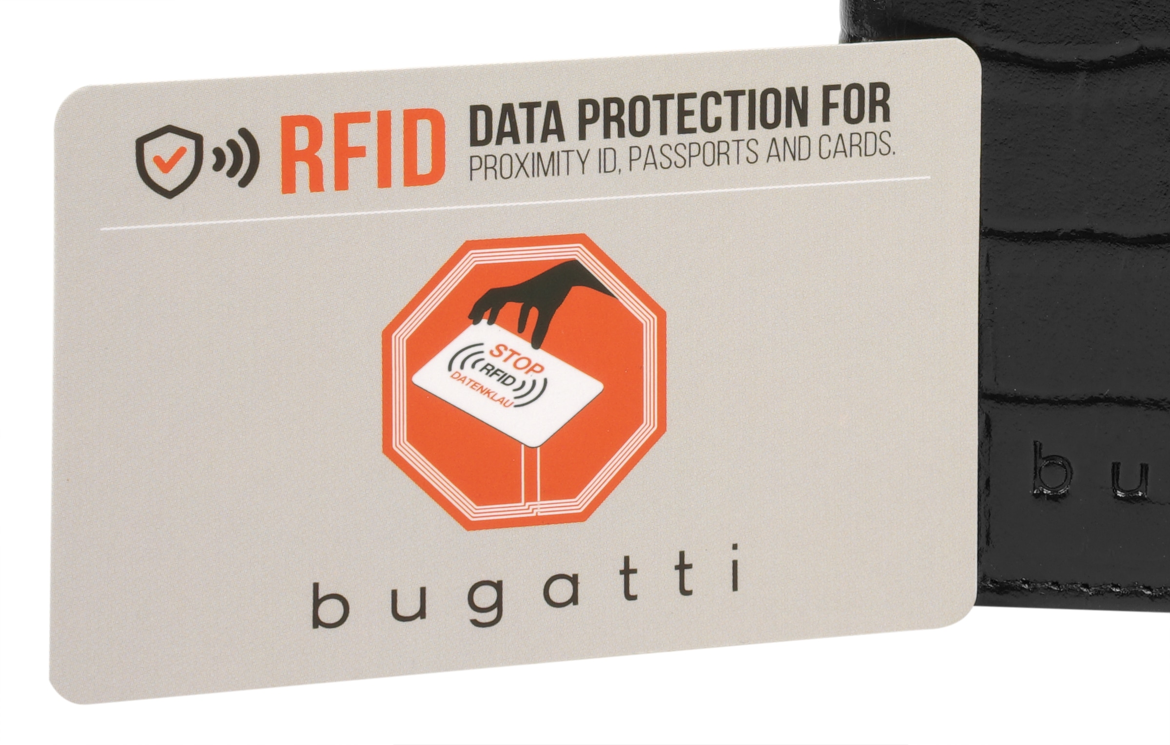 bugatti Brieftasche »SECURE SMART«, echt Leder