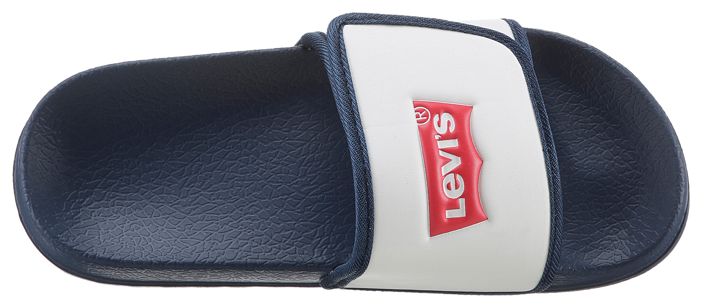 Levi's® Kids Badepantolette »Levi´s GAME«, Sommerschuh, Schlappen, Badeschuh, Poolslides mit Klettverschluss