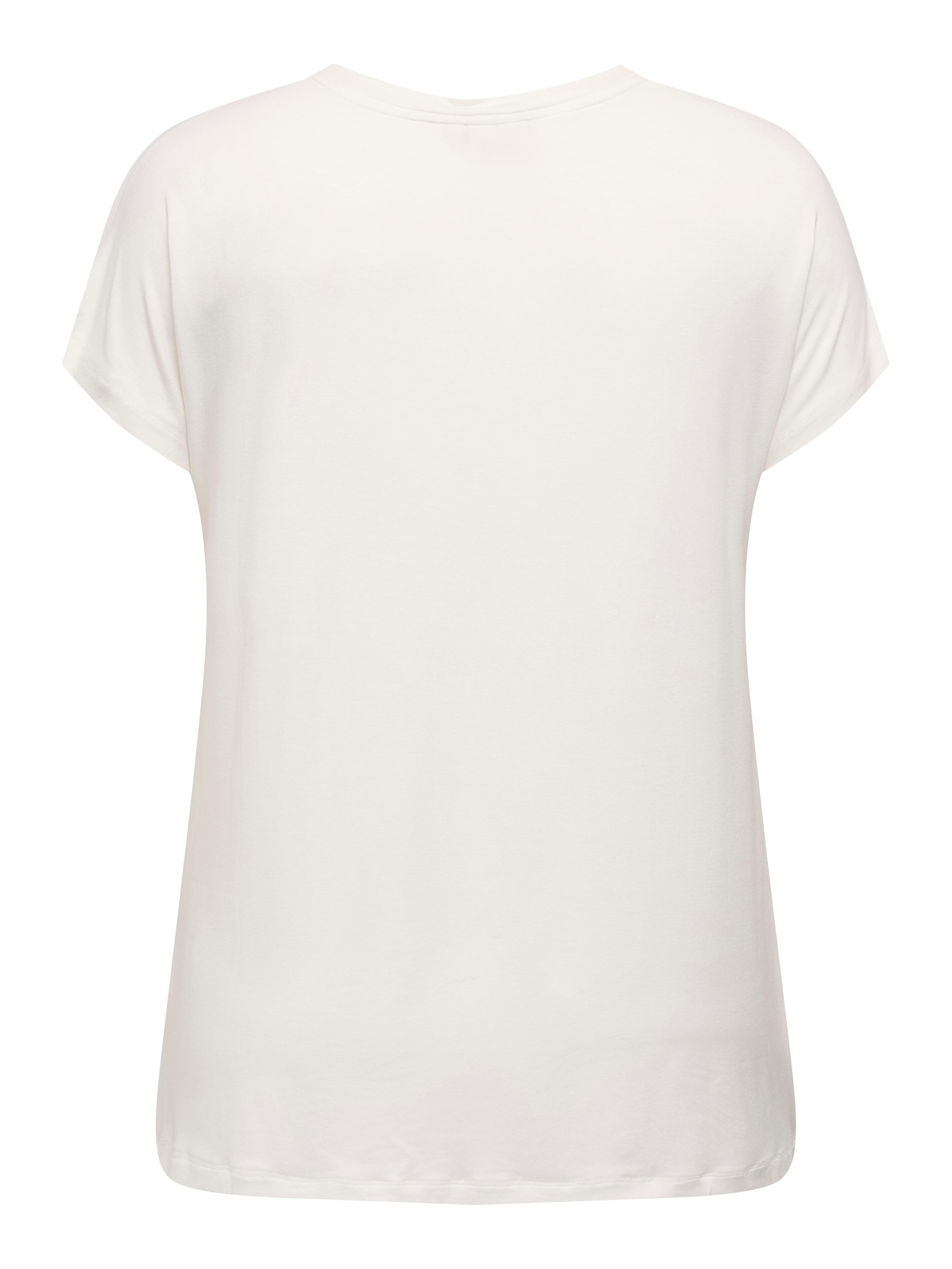ONLY CARMAKOMA Kurzarmshirt »CARVIGGA S/S O-NECK MIX TEE JRS BS«