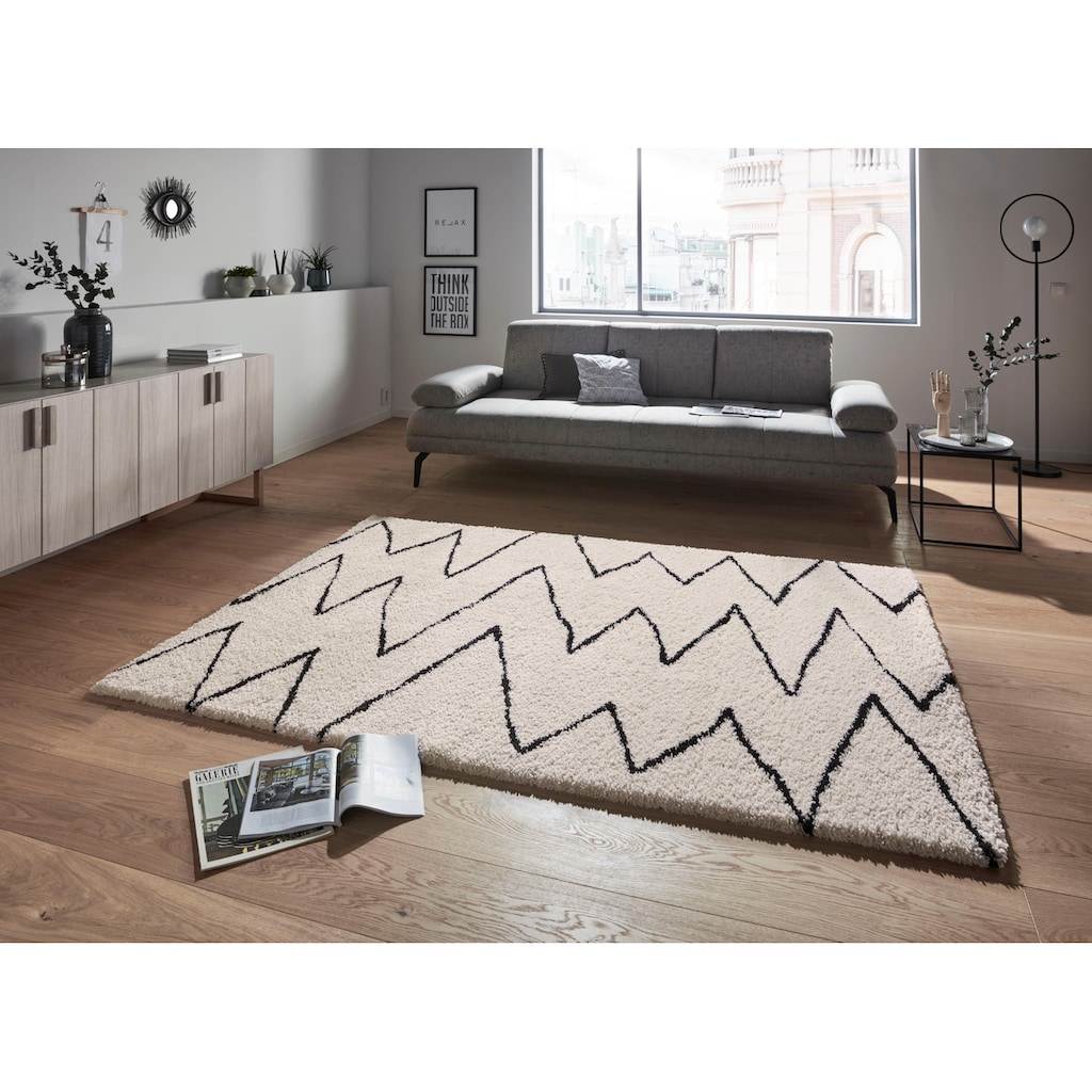HANSE Home Hochflor-Teppich »Jara«, rechteckig