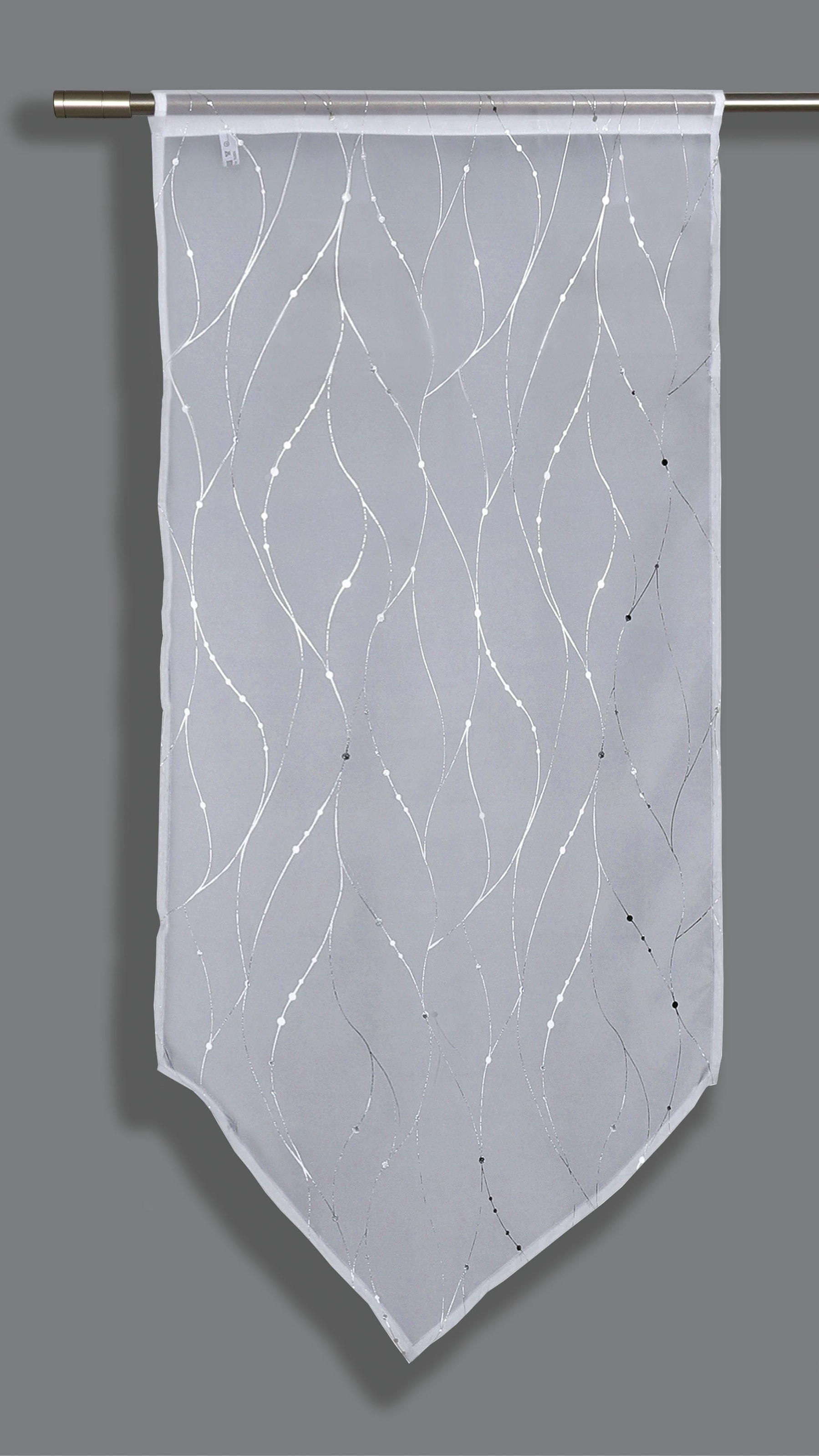 GARDINIA Panneaux »Silberfarbendruck«, (1 | shoppen St.), online Stoff Voile Jelmoli-Versand