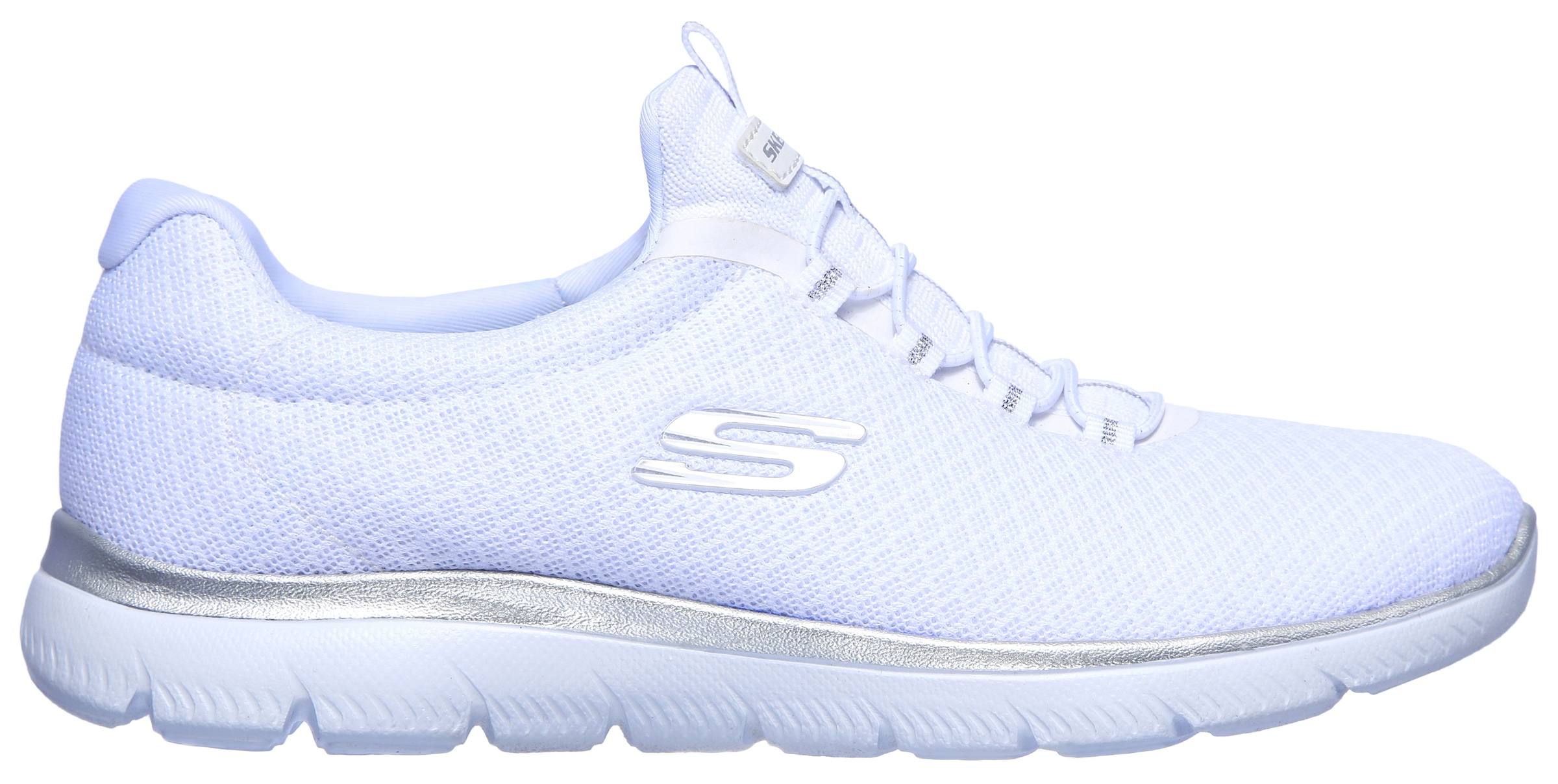 Skechers Slip-On Sneaker »SUMMITS«, Freizeitschuh, Komfortschuh mit stossdämpfender Zwischensohle