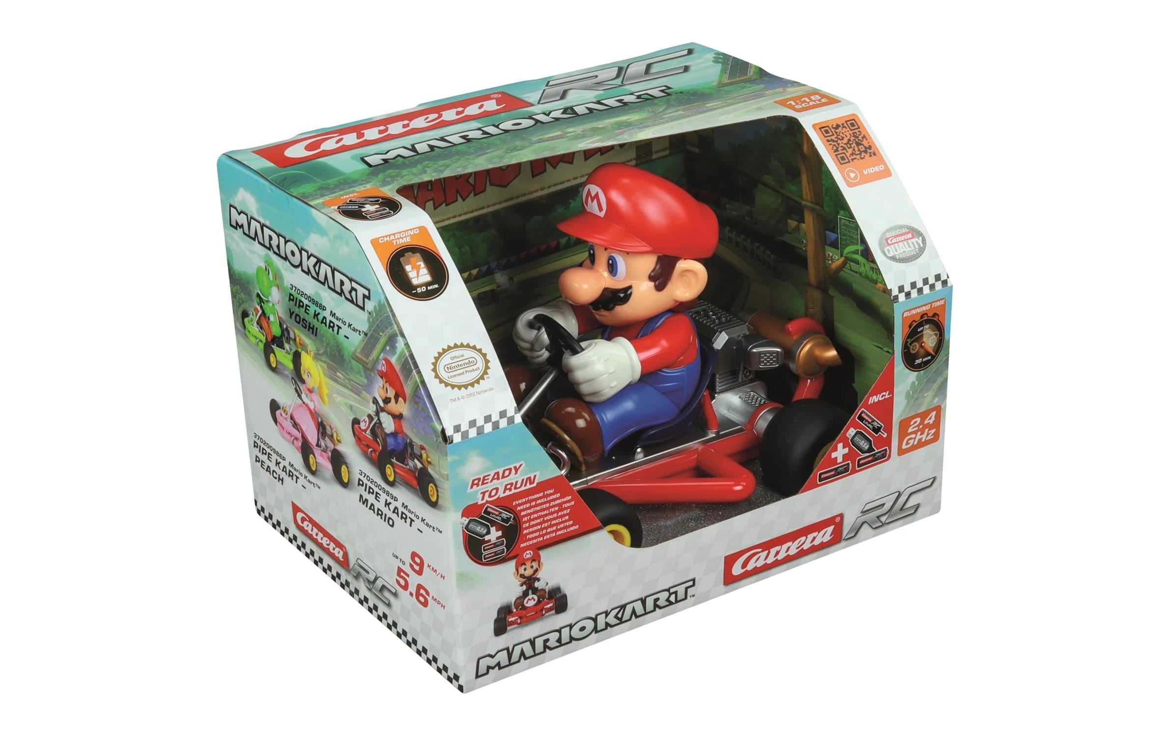 Rennbahn-Auto »Carrera Mario Kart Pipe 2,4 GHz«