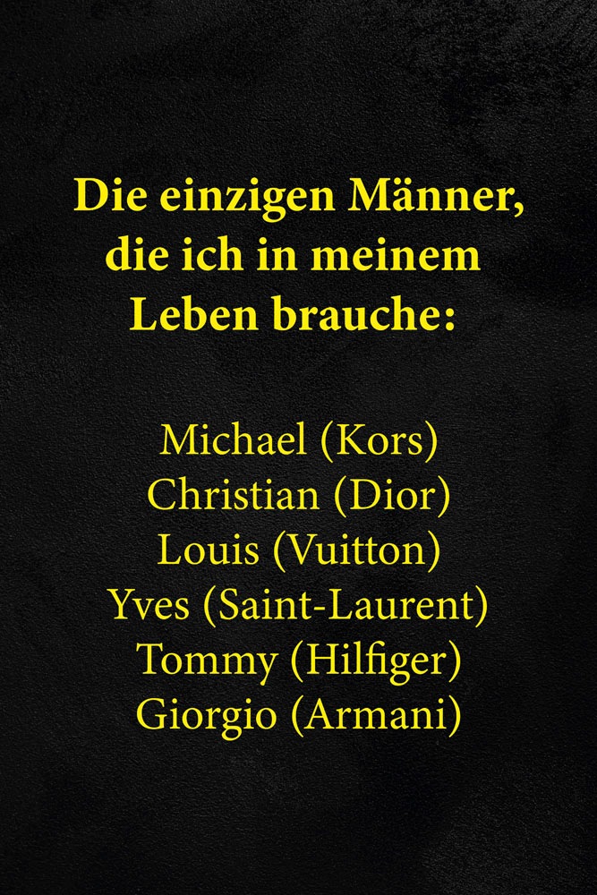 queence Metallbild »Essential Men«, Schriftzüge-Schriftzug, (1 St.), Stahlschilder