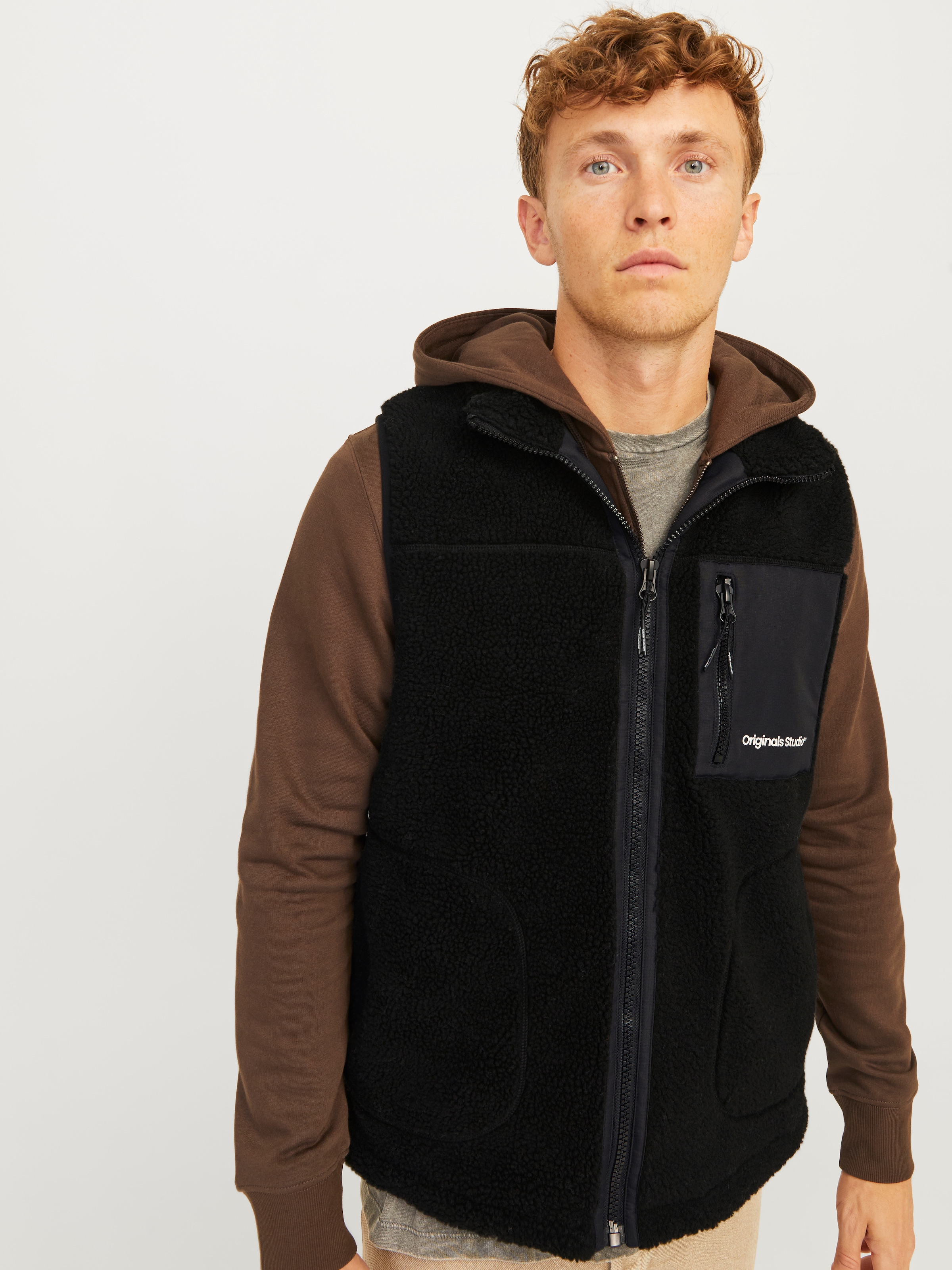 Jack & Jones Steppweste »JORVESTERBRO TEDDY BODYWARMER AW24 NOOS«