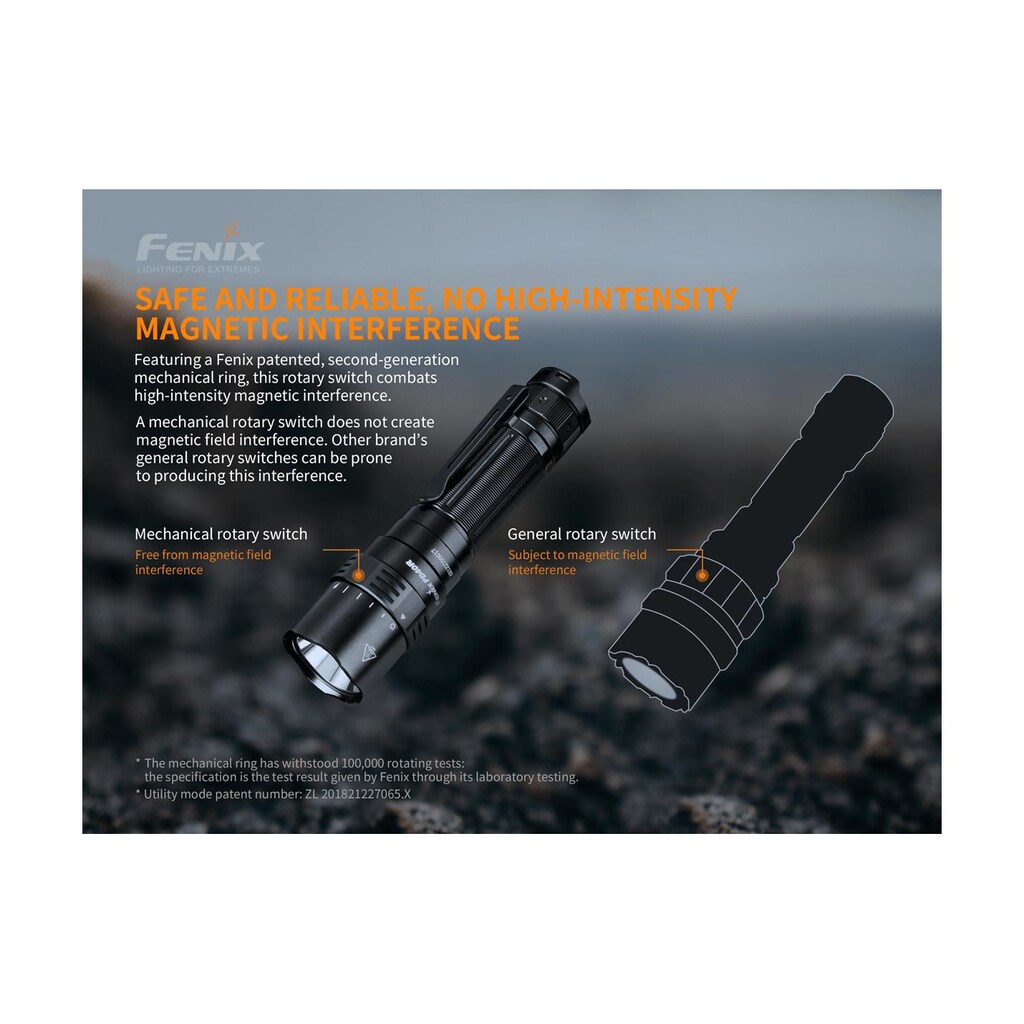 Fenix Taschenlampe »PD40R V2.0«