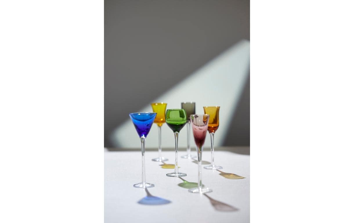 Schnapsglas »Lyngby Coloured Glas 6 Stück, assortiert«