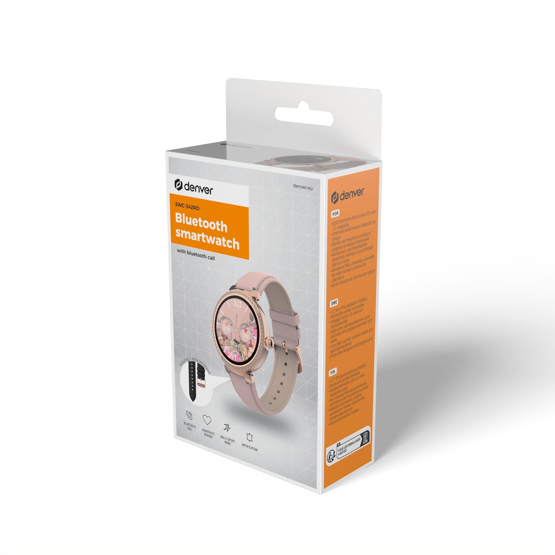 Denver Smartwatch »Smartwatch SWC-342«, (3,048 cm / 1,2 Zoll), 0,000578 GB