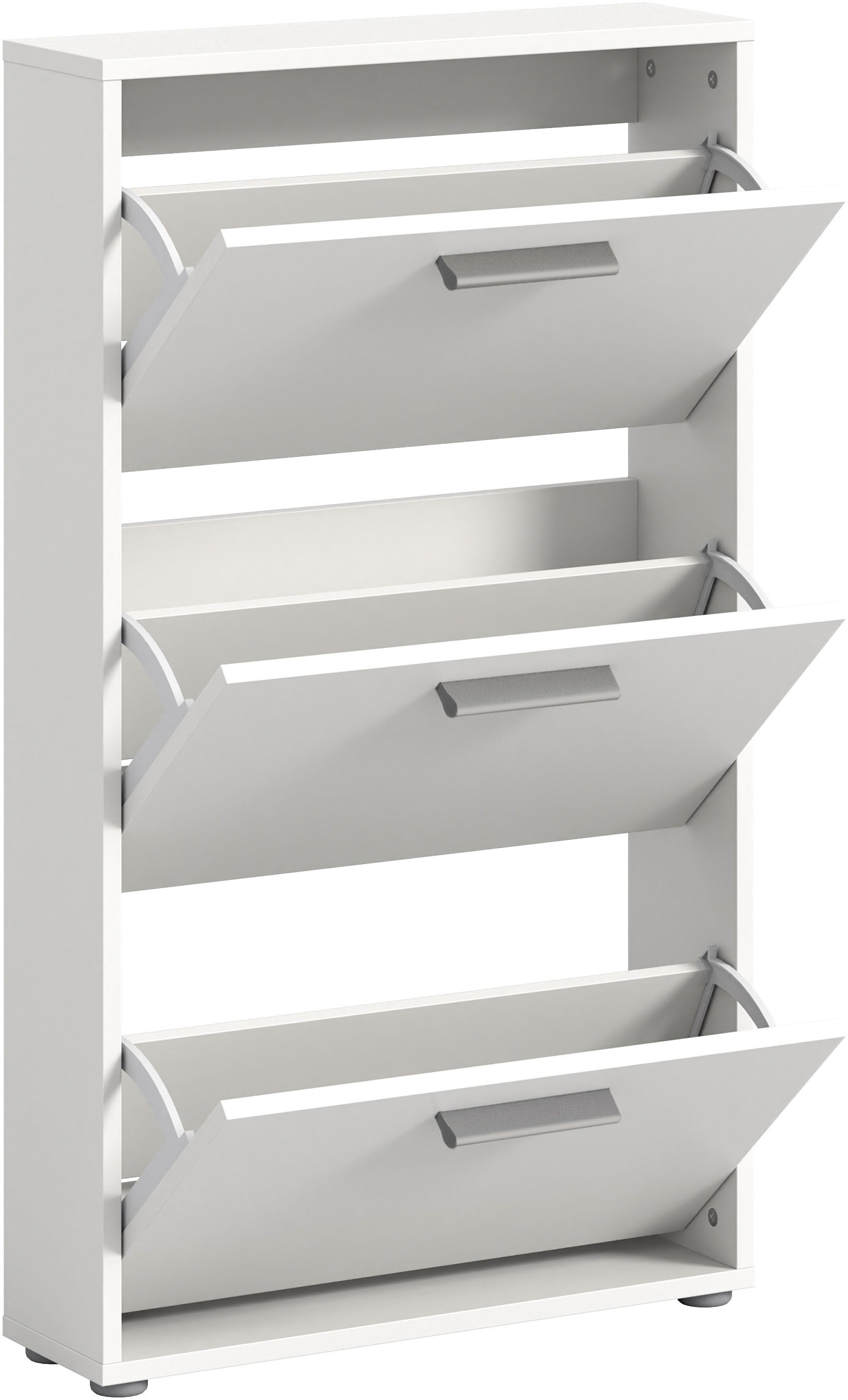 HBZ Schuhkommode »Sam«, (1 St.), Schuhkipper, Schuhschrank mit 3 Klappen, BxHxT 59x103x17cm