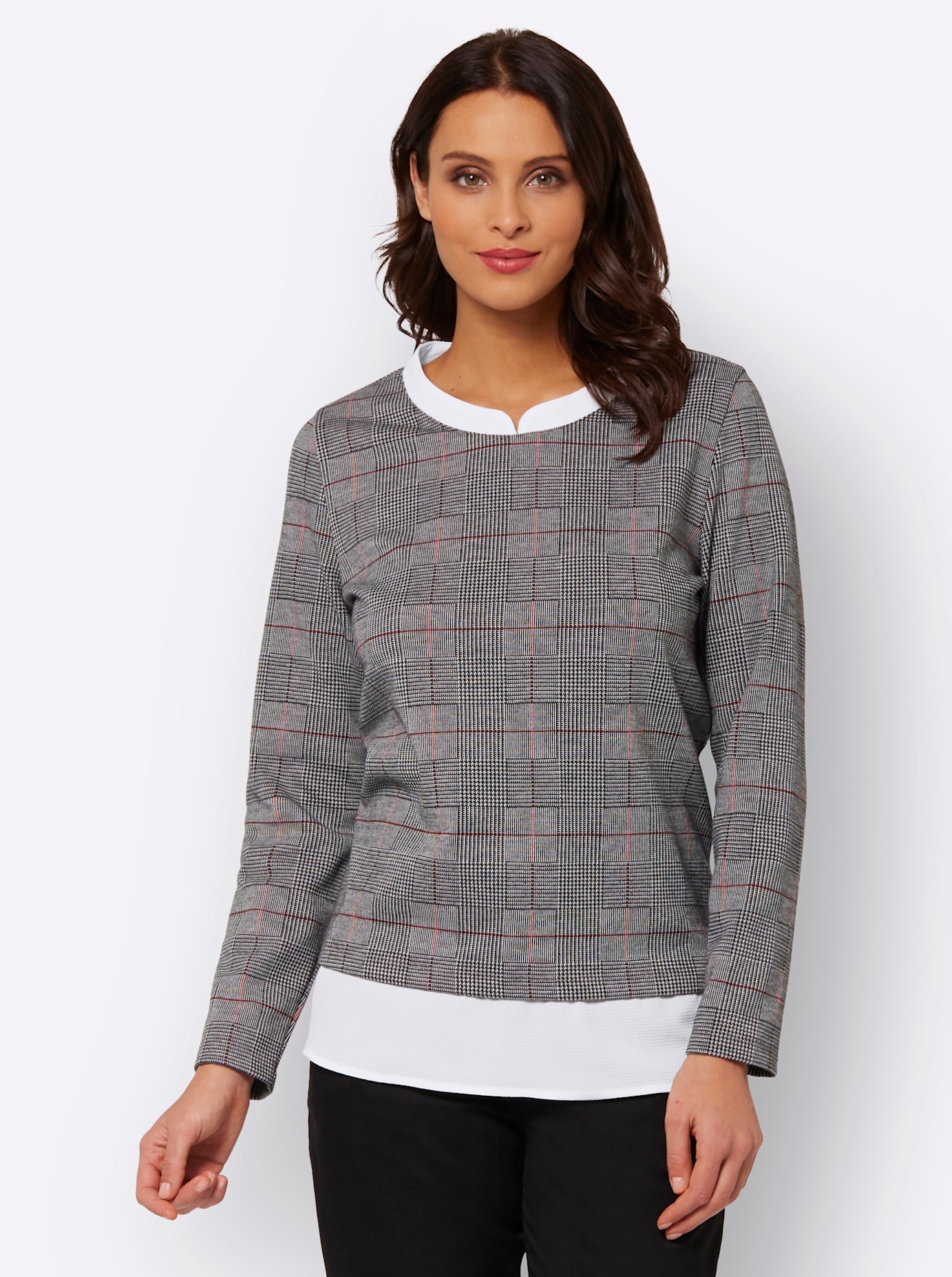 Inspirationen 2-in-1-Shirt »2-in-1-Shirt« 1 Stk.