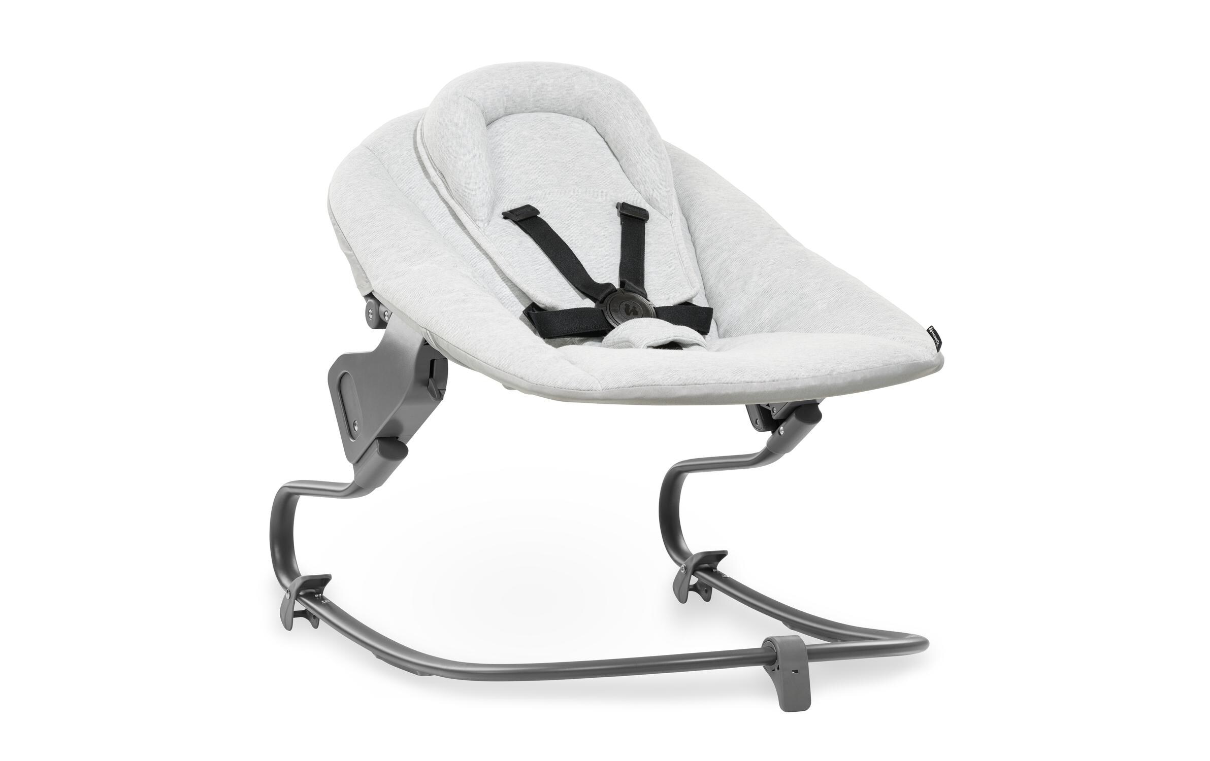 Hauck Hochstuhl »Alpha Bouncer Premium Light Grey«
