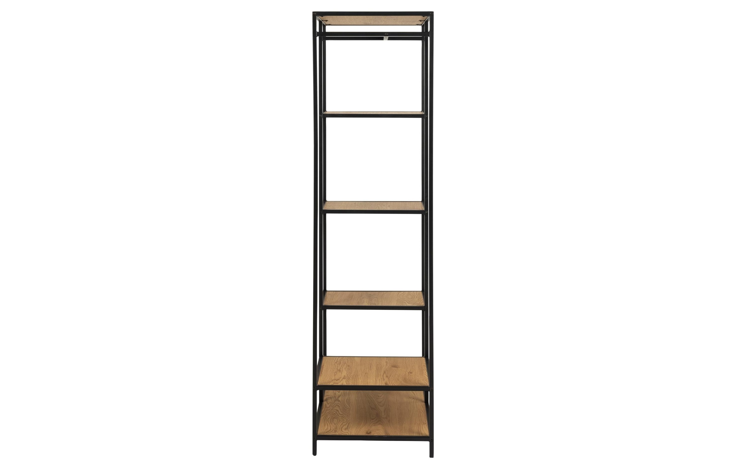 AC Design Garderobenständer »Seaford 77 x 45 x 165 cm, Eiche/Schwarz«