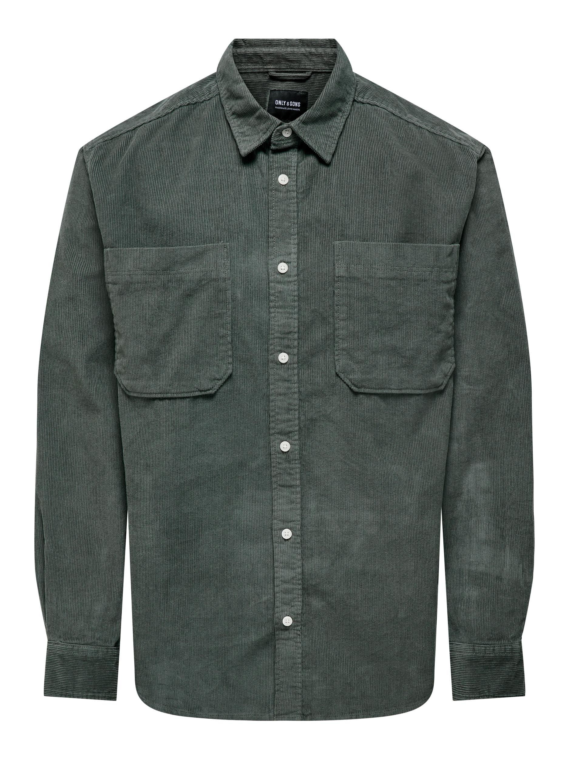 ONLY & SONS Langarmhemd »OS ONSALP RLX 2PKT WASHD COR«