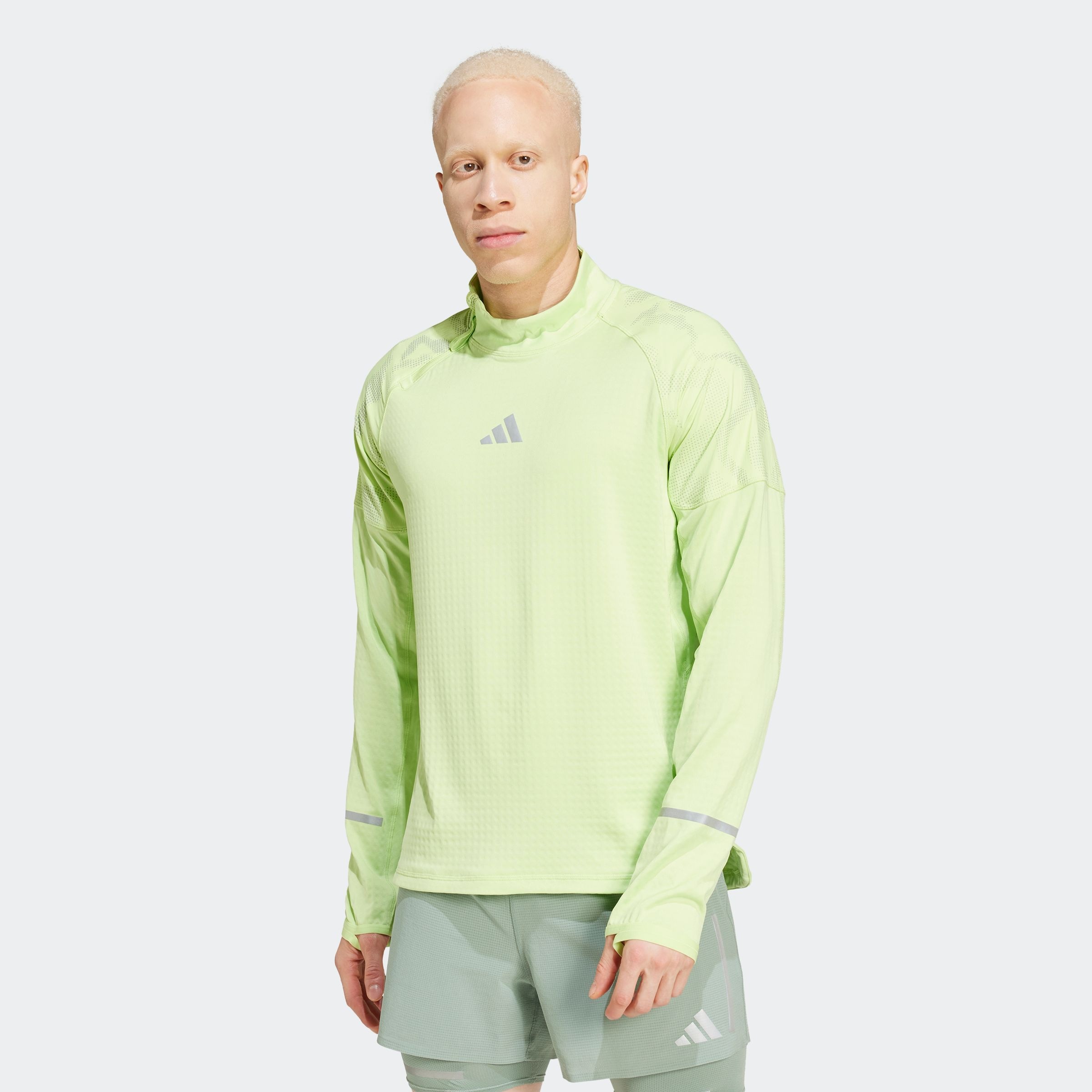 adidas Performance Rollkragenshirt »ULT HIVIS 1/2 M« Running Langarmshirt