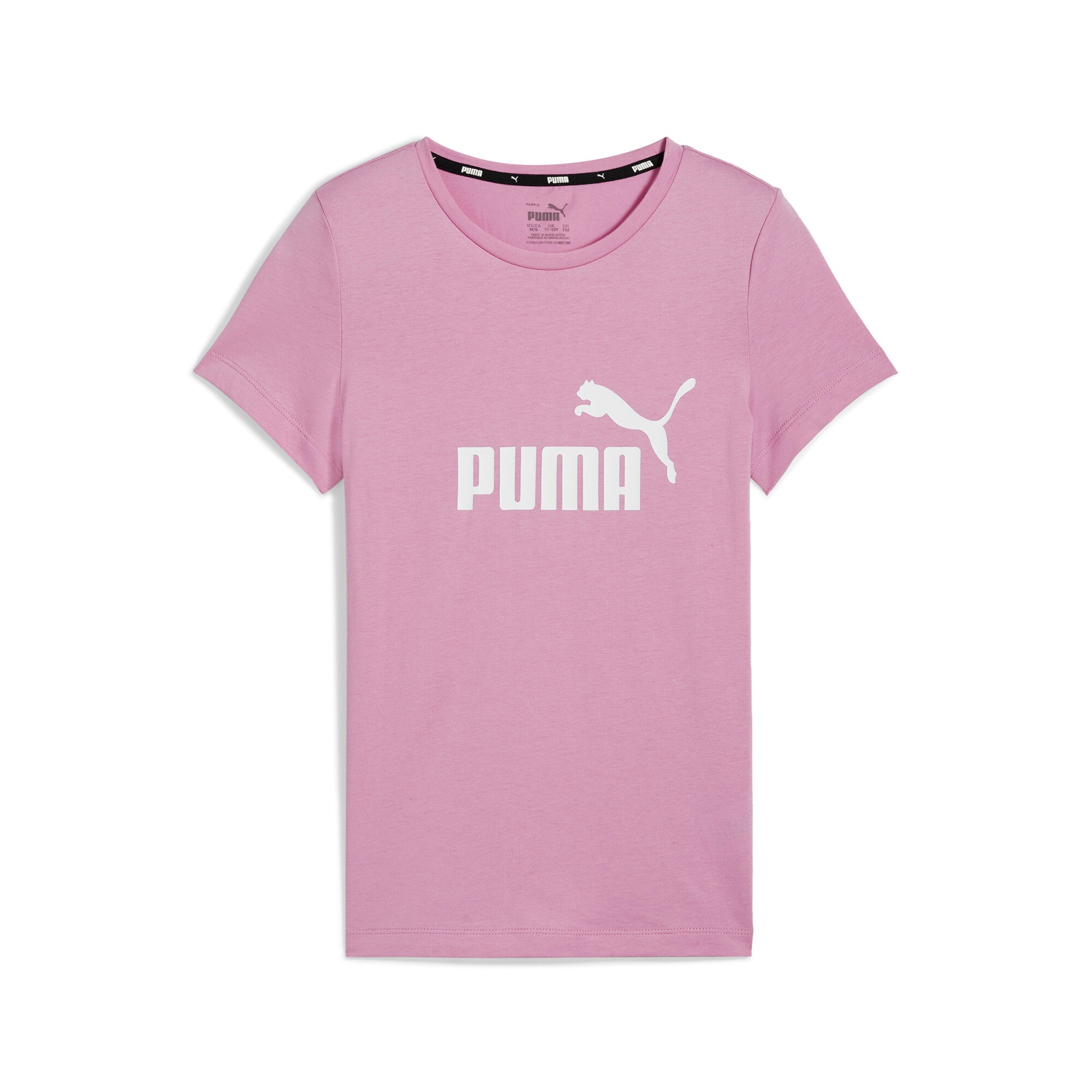 PUMA T-Shirt »ESS LOGO TEE G« für Jugendliche, sportlicher Stil, Kurzarm, Rundhalsausschnitt