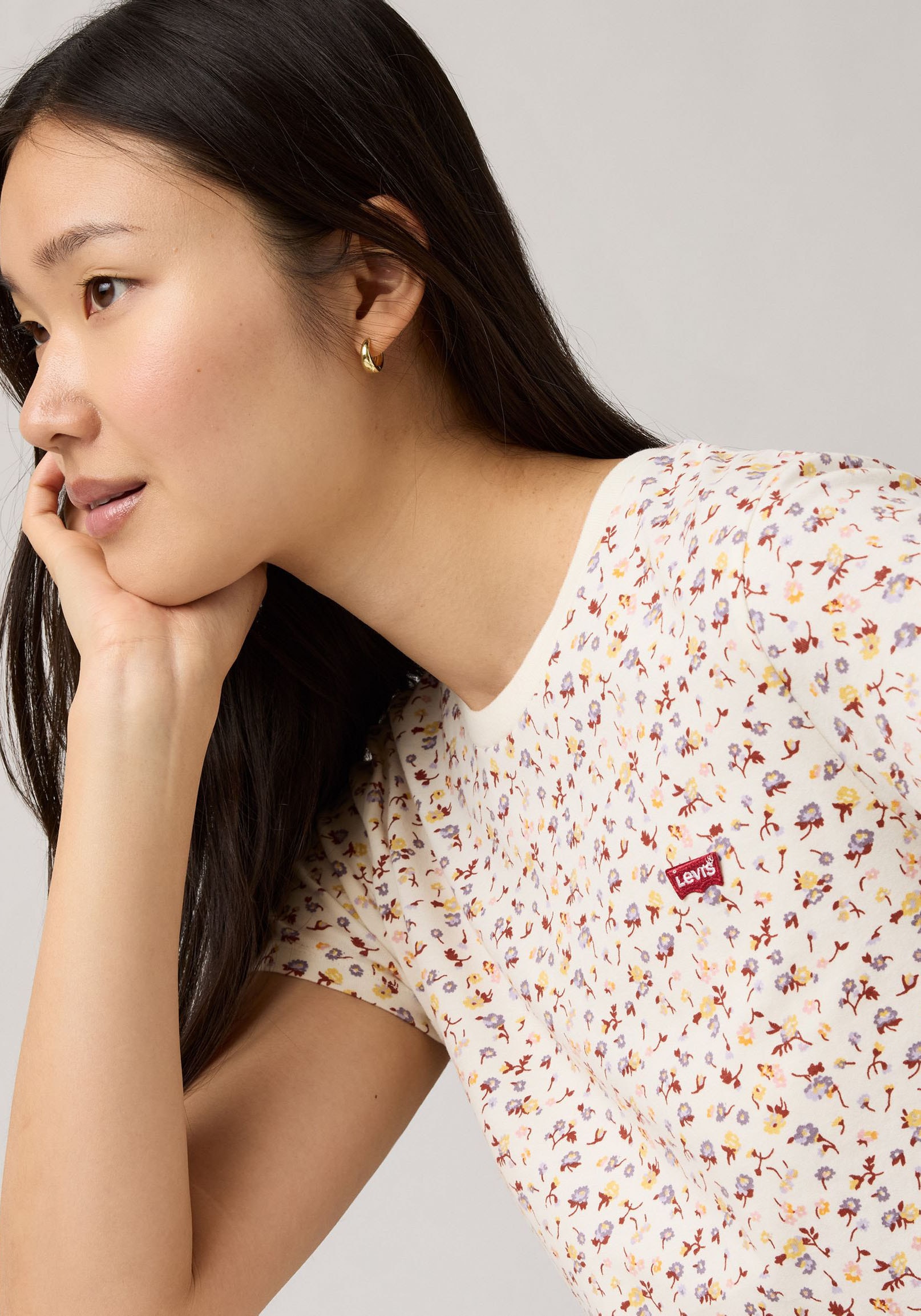 Levi's® T-Shirt »PERFECT TEE«, mit All-Over Print