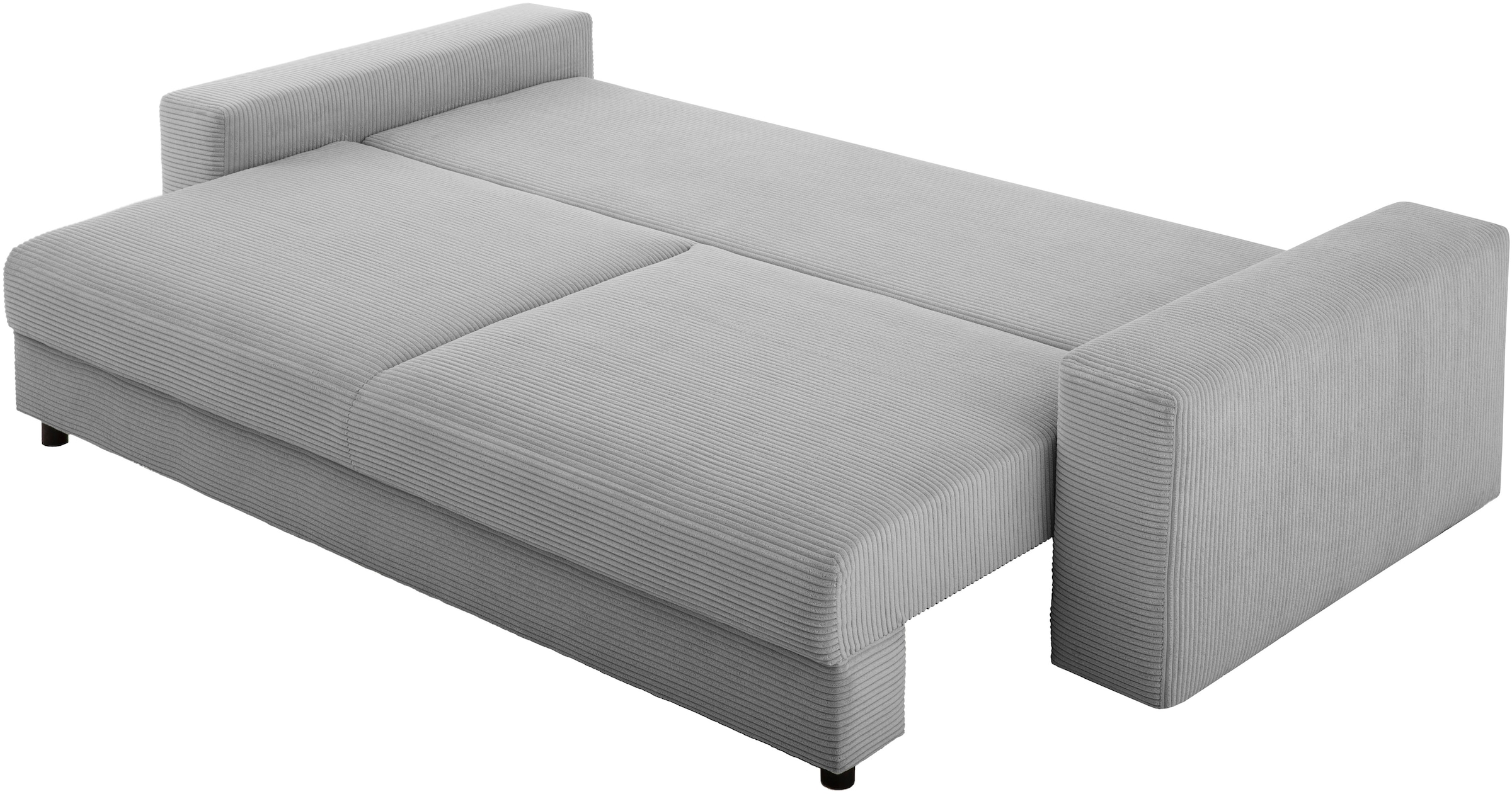 LeGer Home by Lena Gercke Schlafsofa »Imoga, Polster mit Schlaffunktion, 3-Sitzer Sofa, Couch mit Bettkasten«, in modernen Farben und Stoffen, Bettfunktion, Liegefläche: 200x150 cm