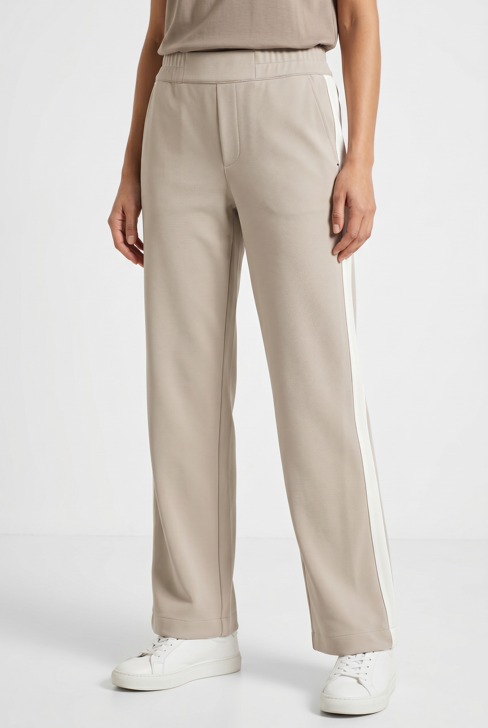 STREET ONE Stoffhose mit Gallonstreifen