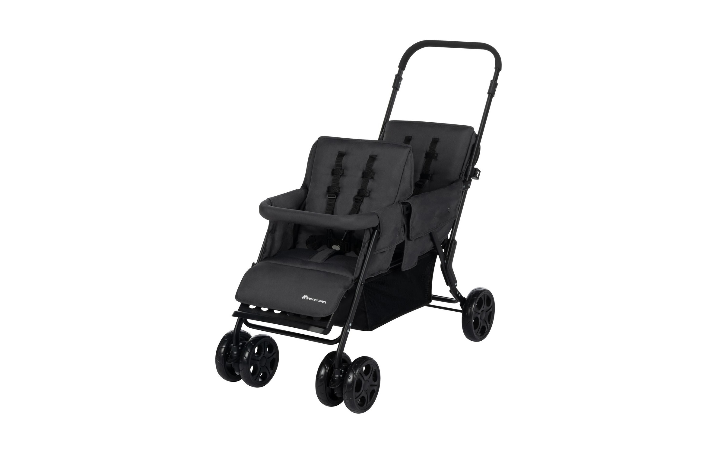 Geschwisterwagen »Bebeconfort Teamy Mineral Graphite«, 22 kg