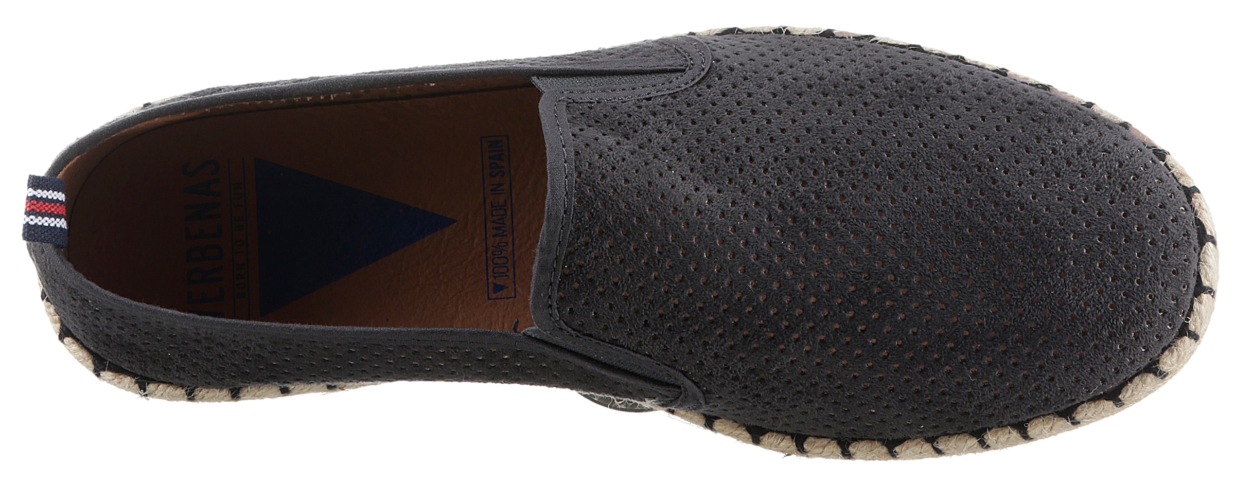 VERBENAS Espadrille »Tom Pacific«, Loafer, Slipper, Sommerschuh, Strandschuh mit Stretcheinsätze