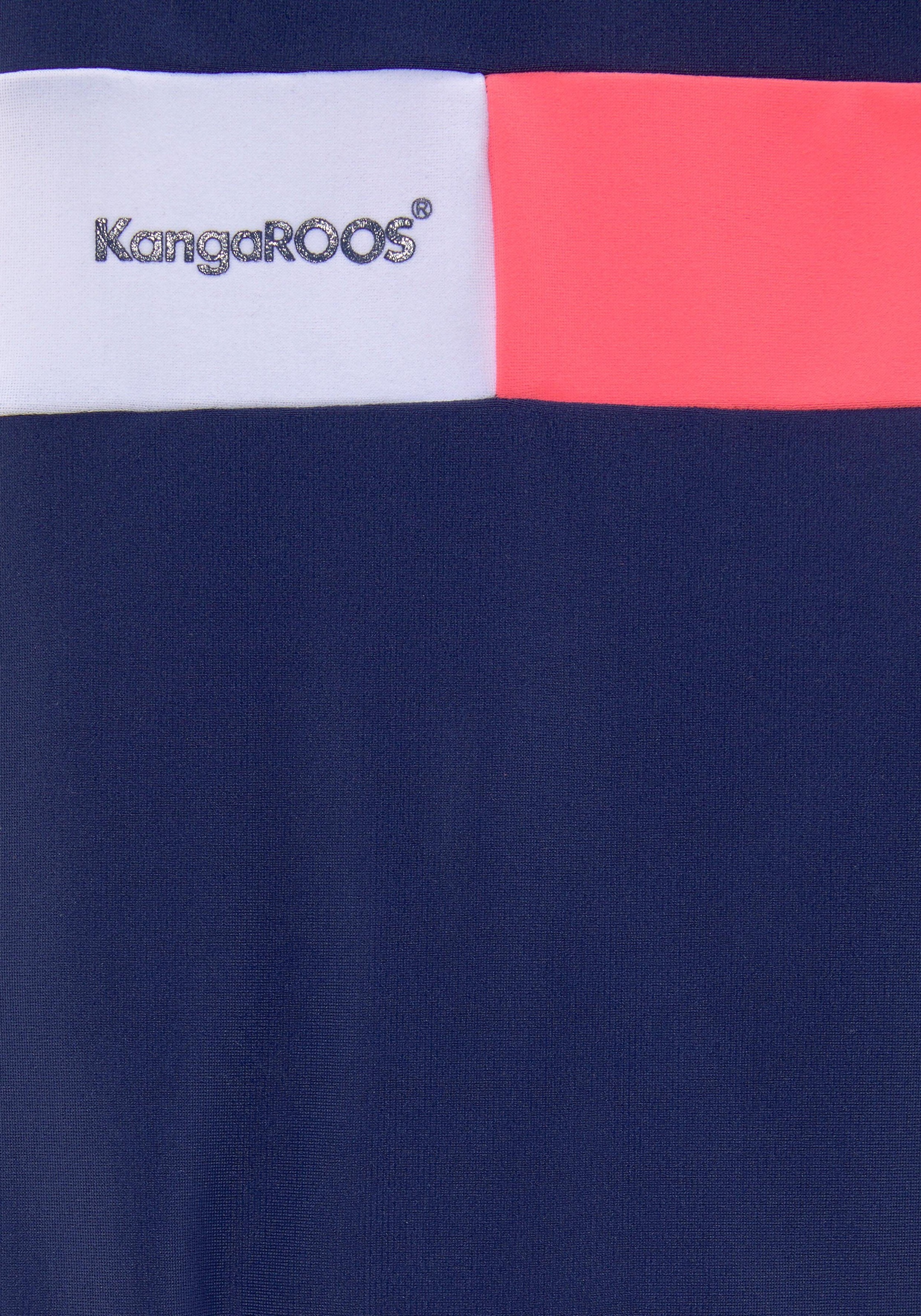 KangaROOS Badeanzug »Energy Kids«, (1 St.), im Colorblocking-Look