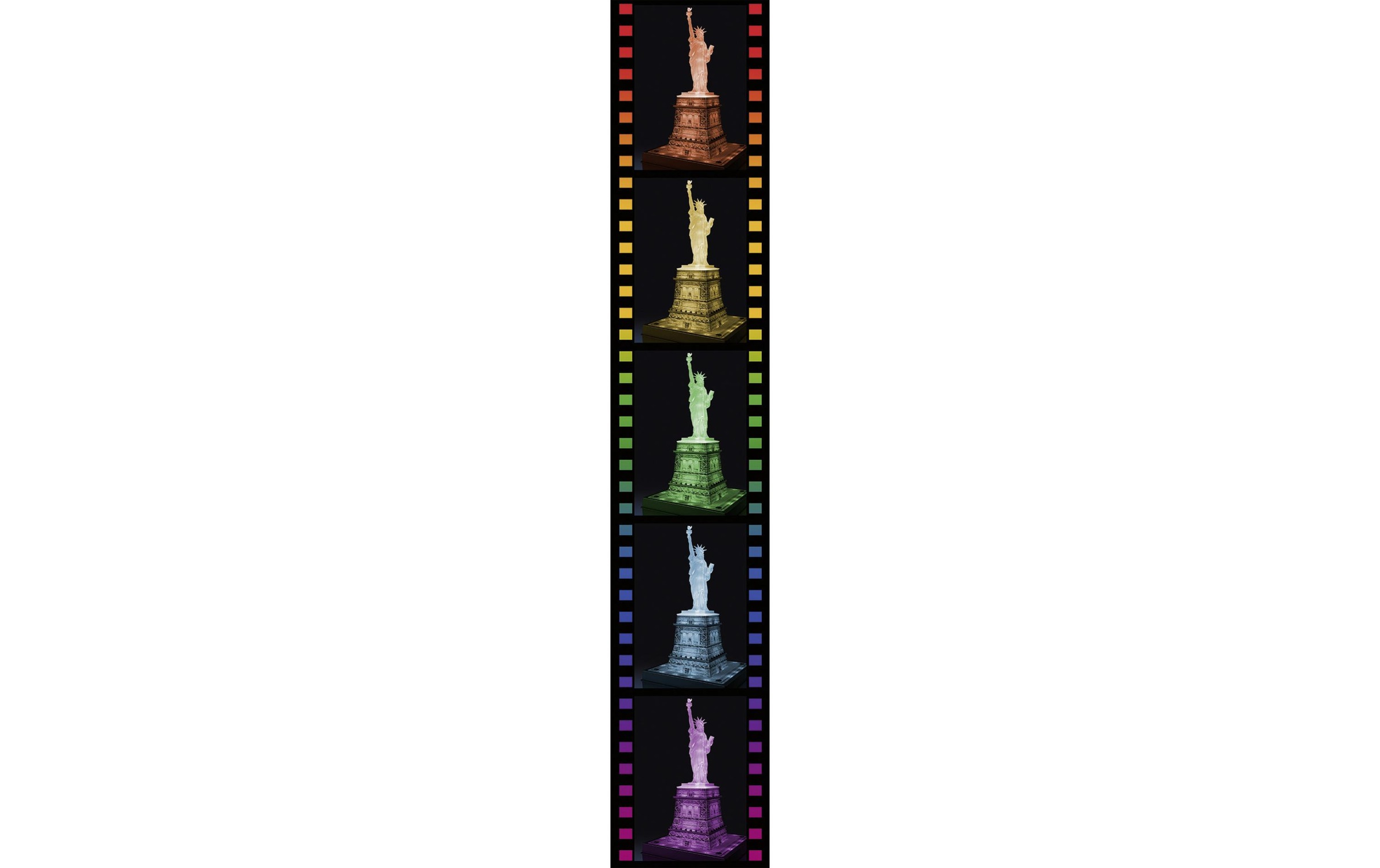 Ravensburger 3D-Puzzle »Freiheitsstatue mit Licht«