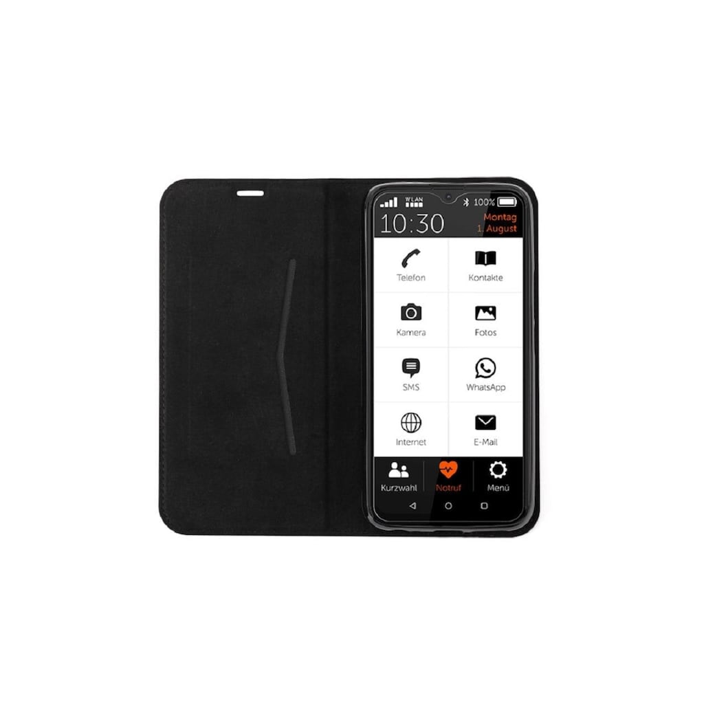 Gigaset Smartphone »GS5 Senior 64 GB«, Dunkelgrau, 15,93 cm/6,3 Zoll, 64 GB Speicherplatz, 48 MP Kamera
