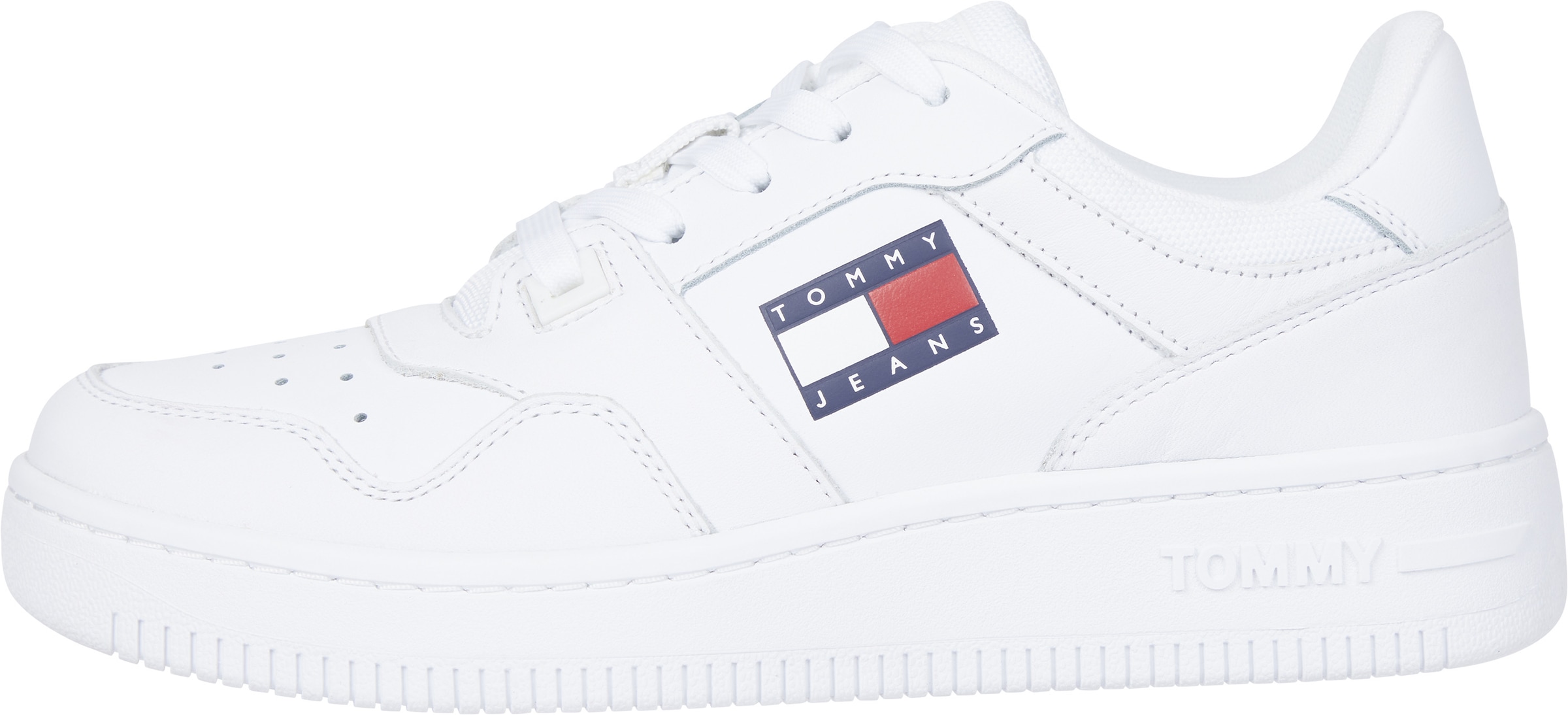 Tommy Jeans Keilsneaker »TOMMY JEANS RETRO BASKET WMN«, mit seitlicher Logoflag kaufen