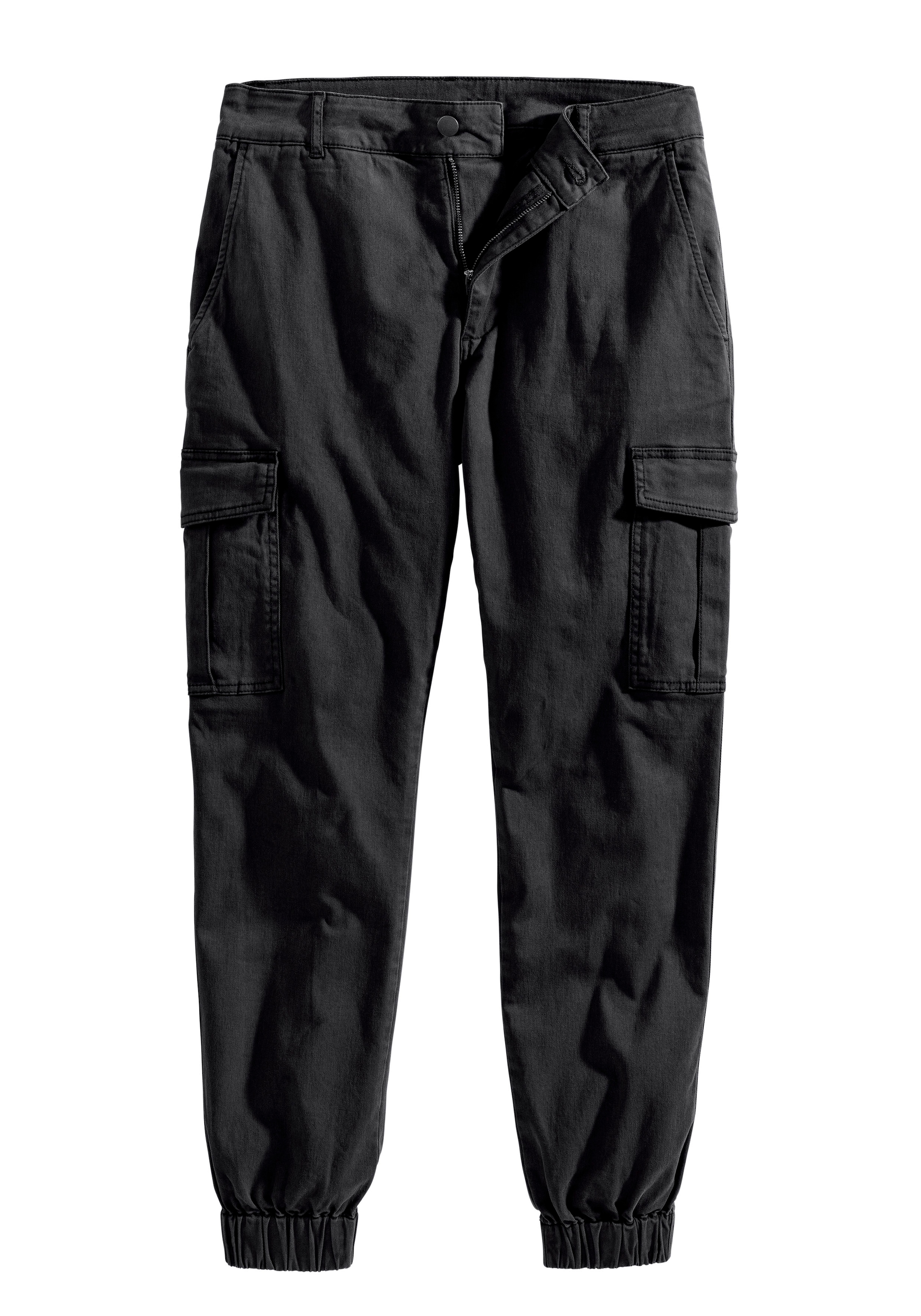 AUTHENTIC LE JOGGER Cargohose, mit normaler Bundhöhe aus Baumwoll-Elasthan Qualität