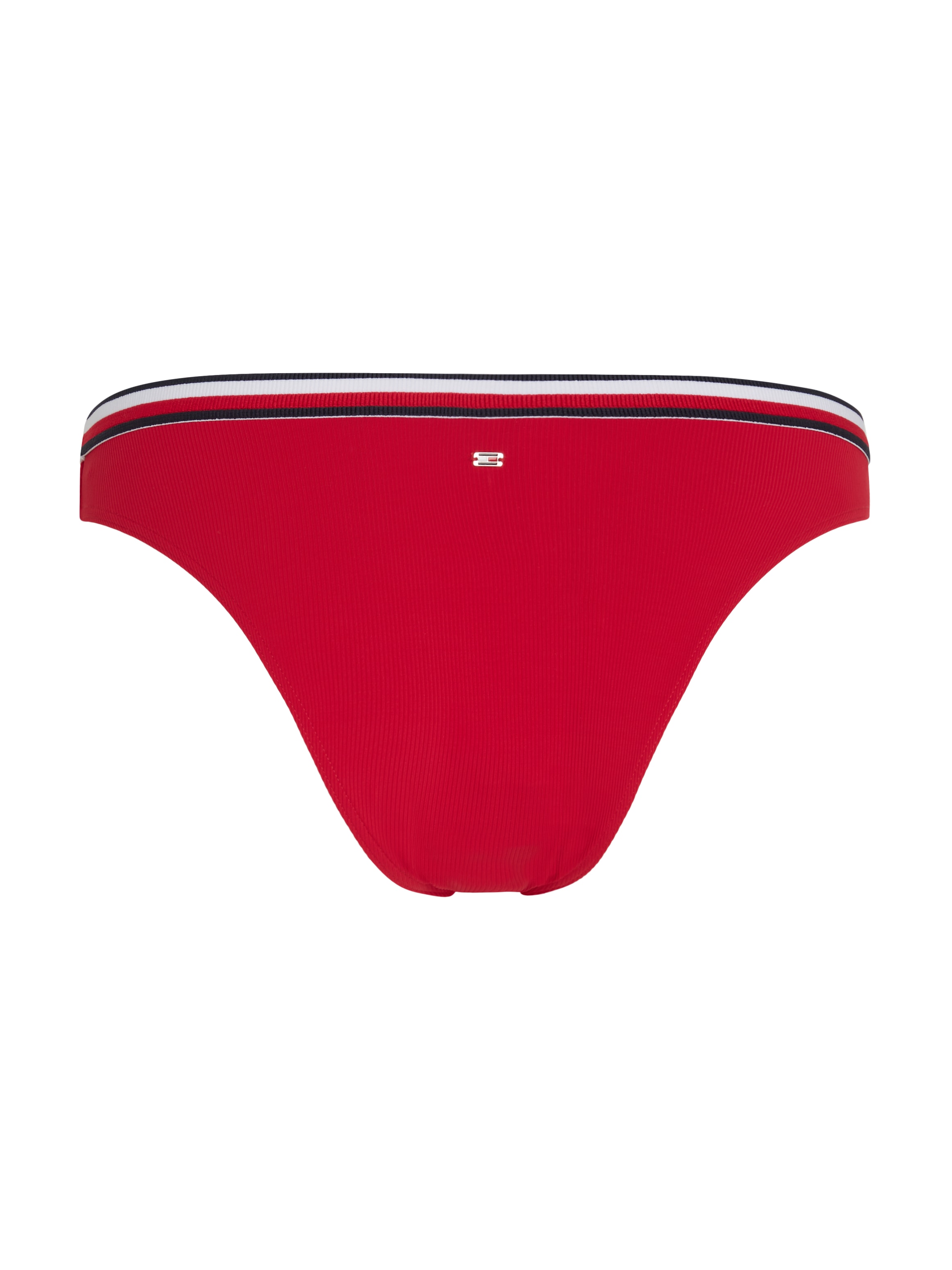 Tommy Hilfiger Swimwear Bikini-Hose »CHEEKY HIGH LEG BIKINI«, mit Rippenstruktur