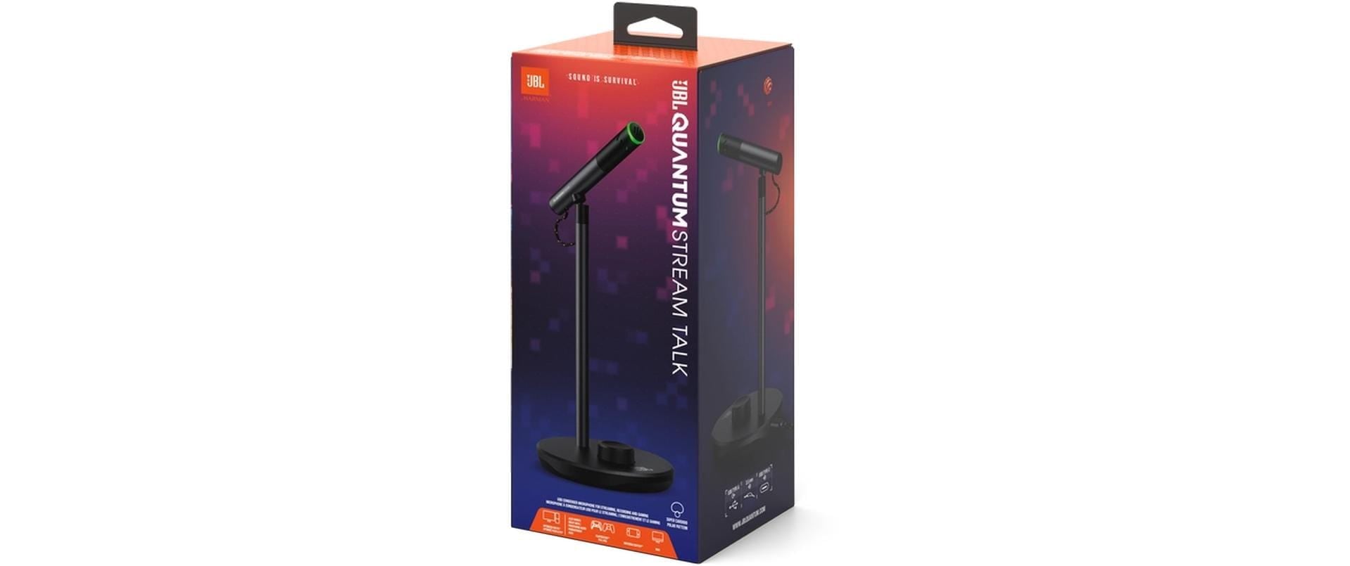 JBL Mikrofon »Quantum Stream Talk«, Anschlüsse: 3.5 mm Klinke, USB Typ C