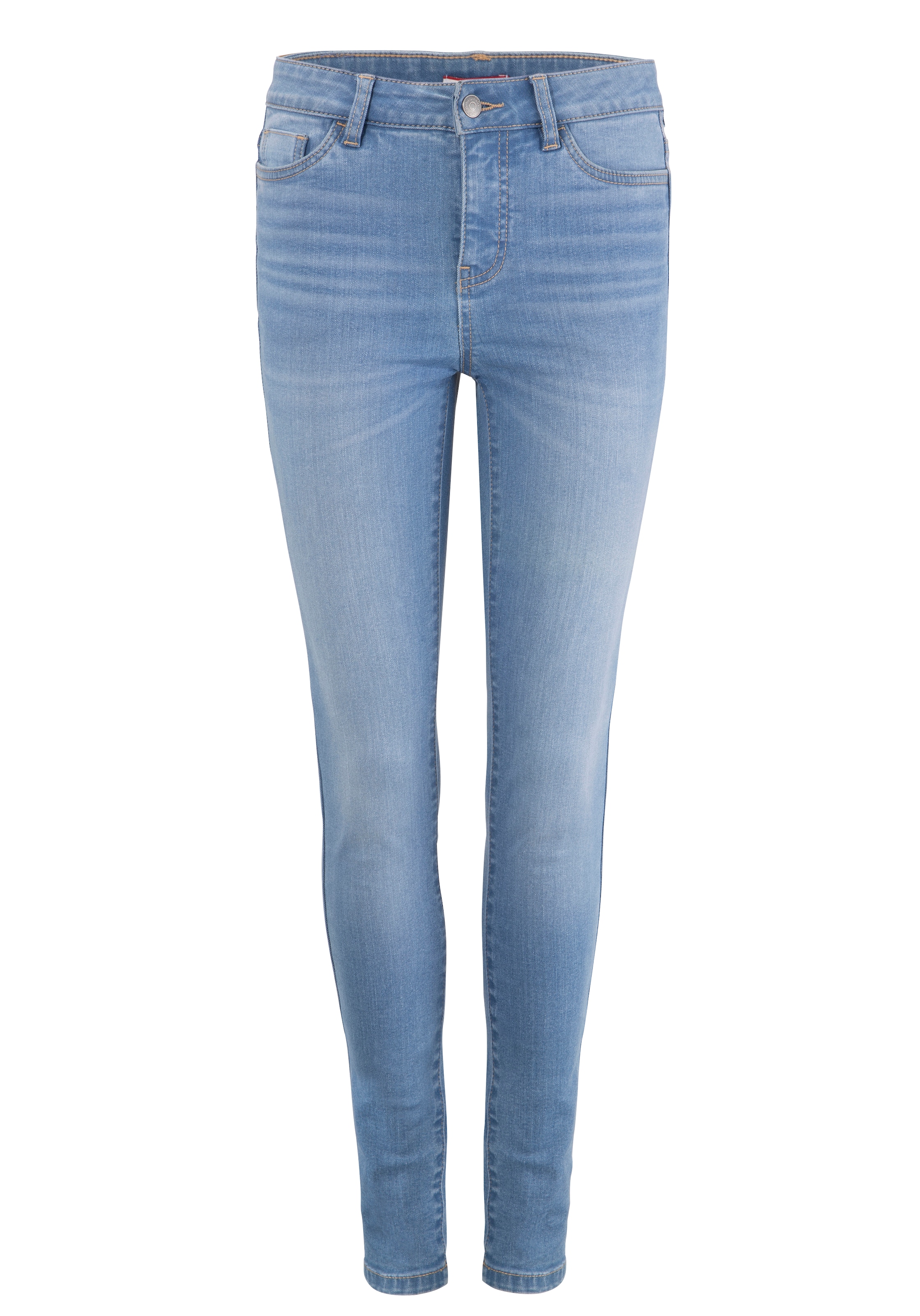 KangaROOS 5-Pocket-Jeans »SUPER SKINNY HIGH Schweiz kaufen Jelmoli-Versand used-Effekt RISE«, online bei mit