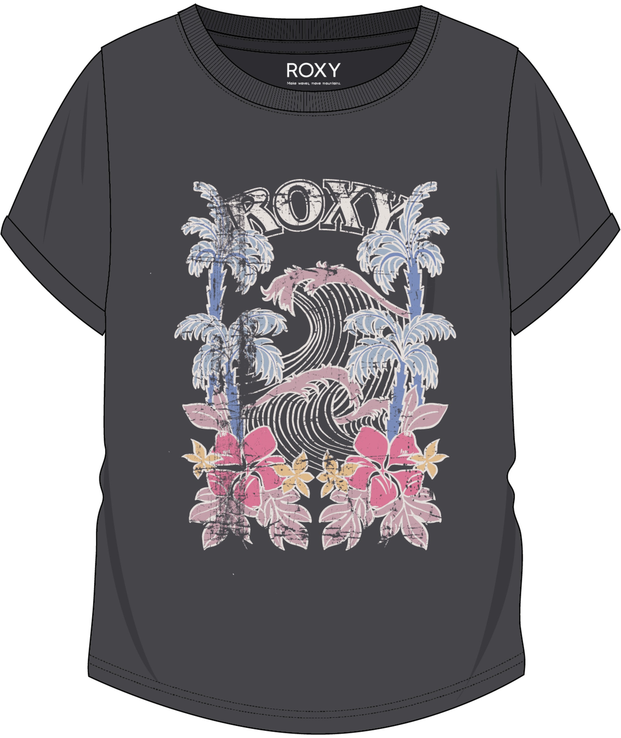 Roxy T-Shirt »OCEANREGULAR POSTER«