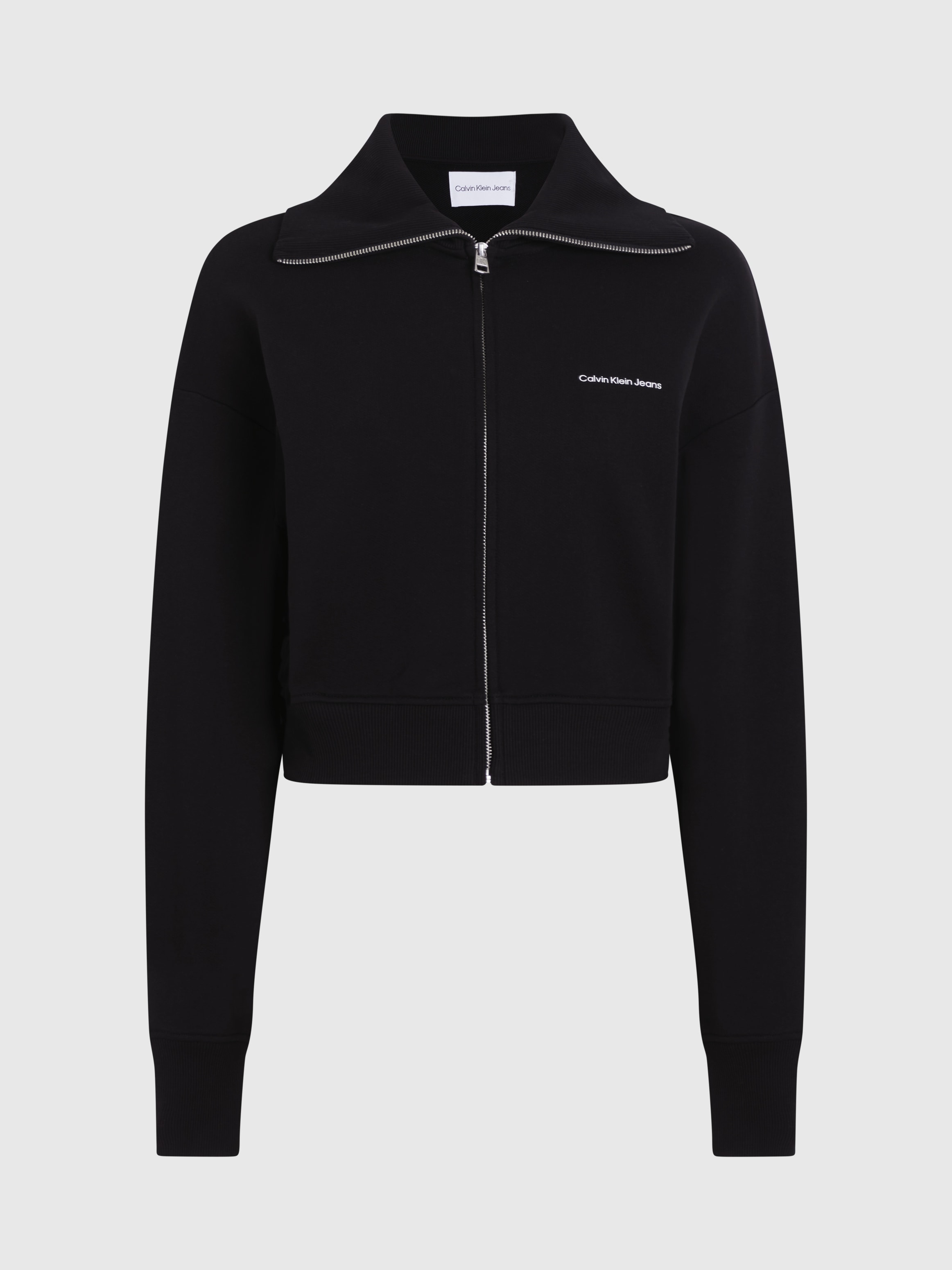 Calvin Klein Jeans Sweatjacke »DIFFUSED MONOLOGO ZIP-THROUGH«, mit Logoschriftzug