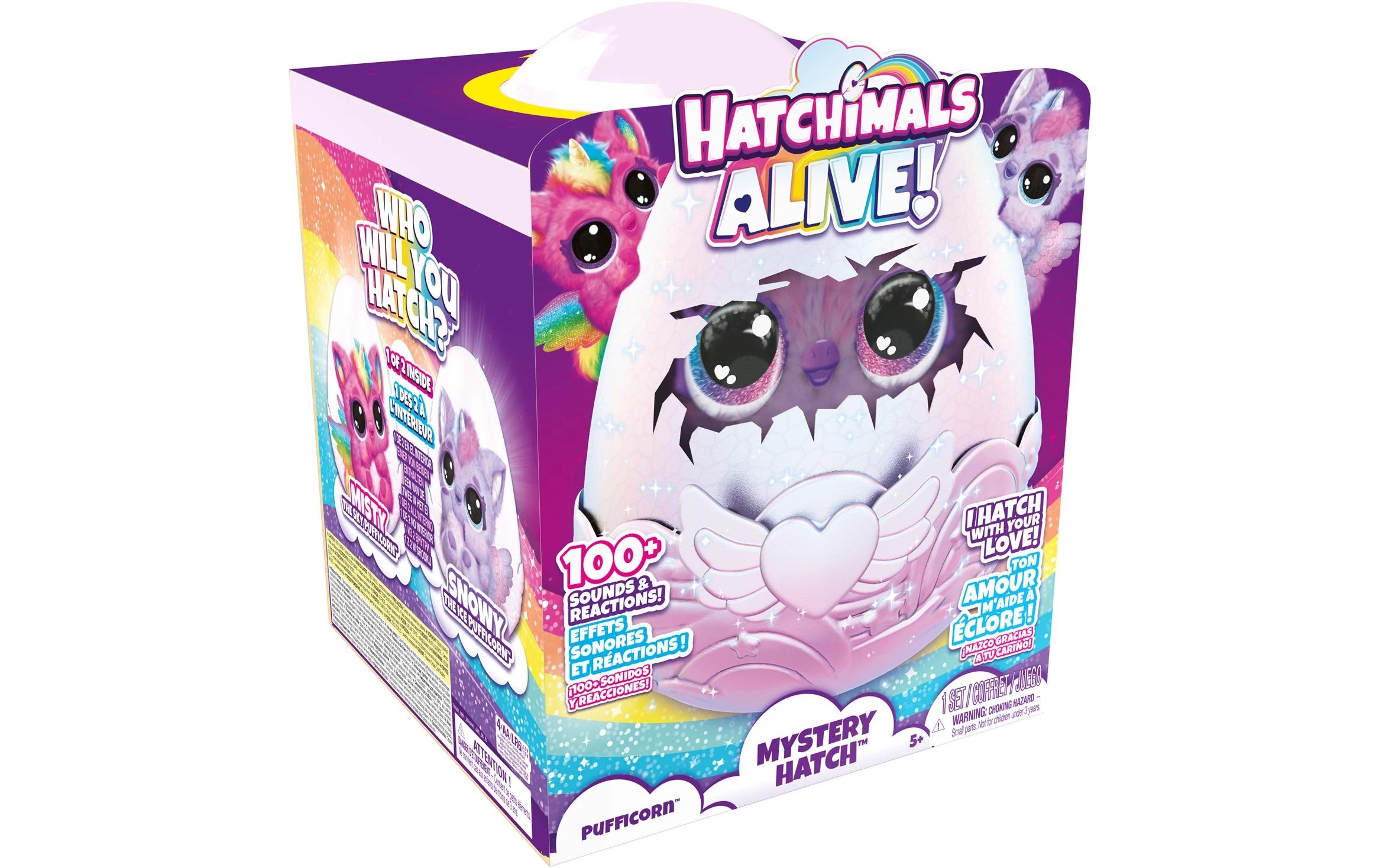 Spielwelt »Spinmaster Hatchimals Secret Hatch Puffacorn Alive assortiert«