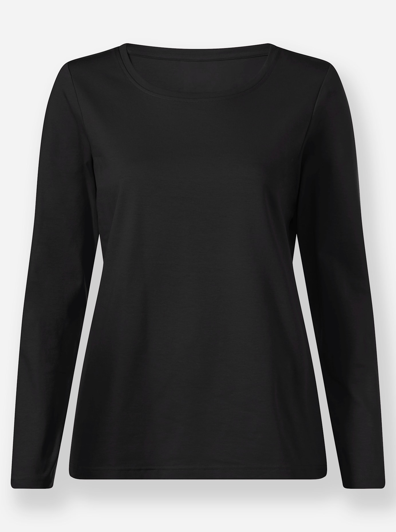 Rundhalsshirt »Rundhals-Shirt«, (1 tlg.)