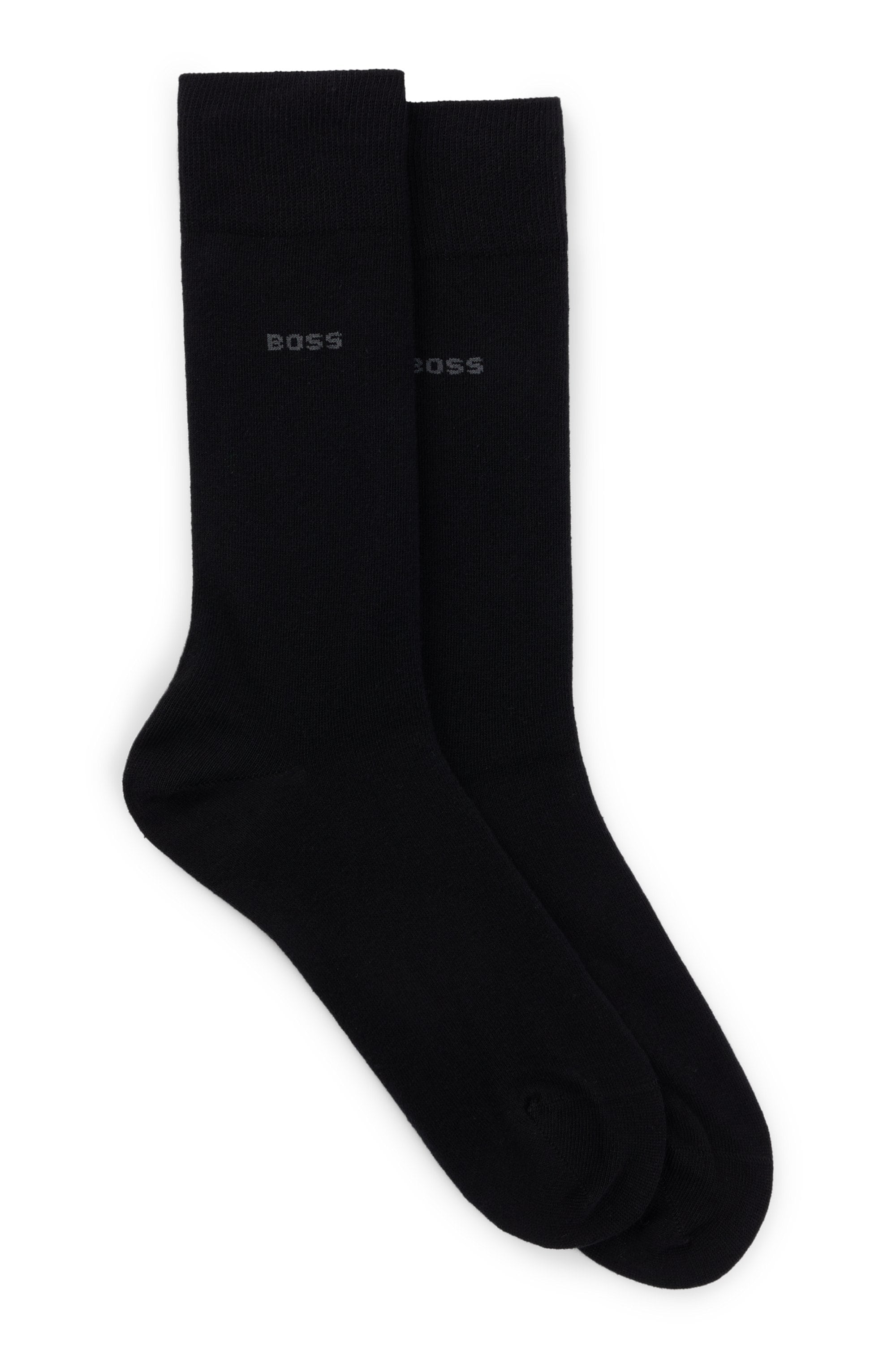 BOSS Businesssocken »2P RS Uni CC« Packung, 2er, 2 Stk. tlg. mit Markenlogo