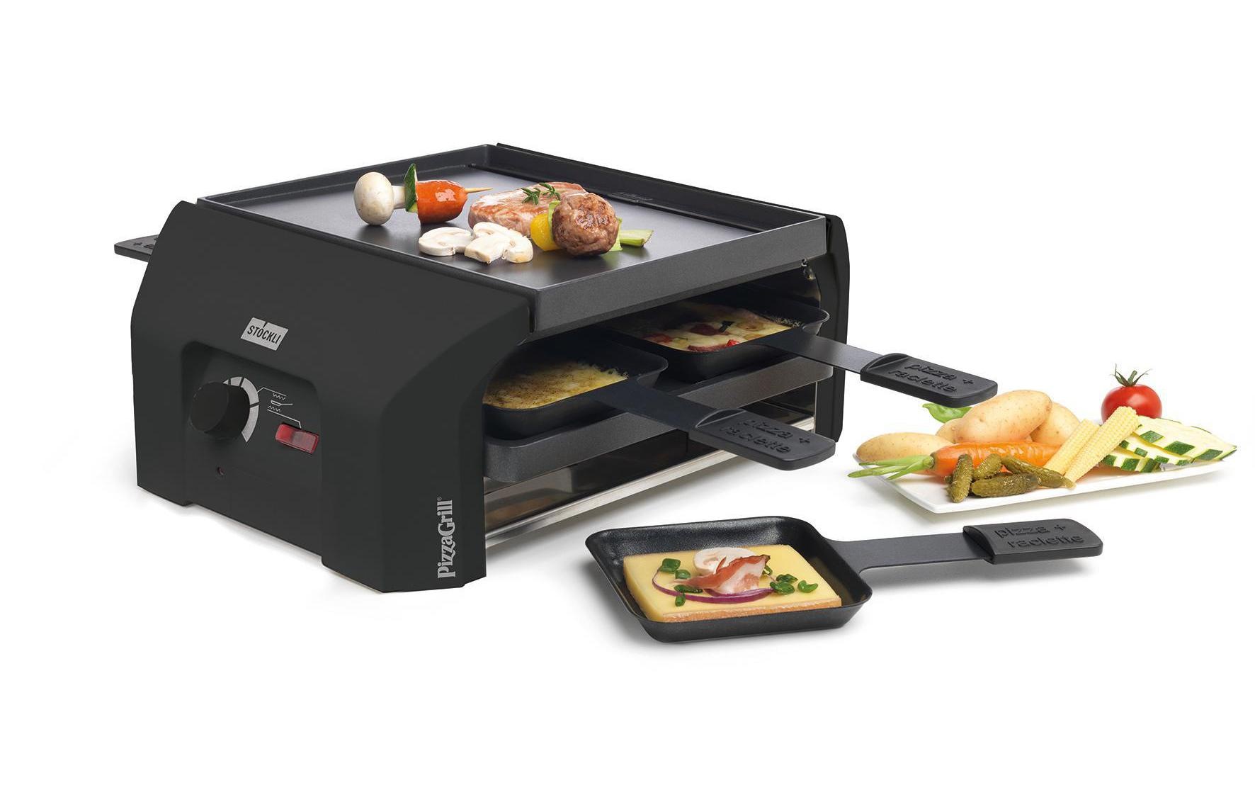 Stöckli Tischgrill »Pizzagrill FourFour Endgerät«, 870 W