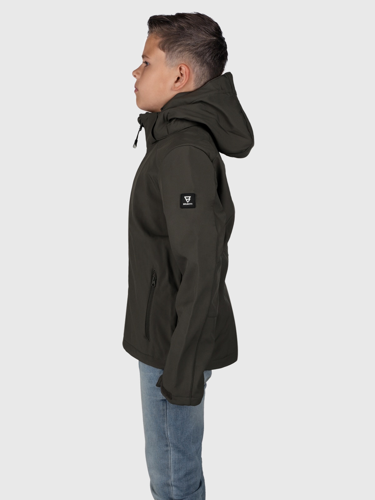 Brunotti Softshelljacke »Mippy Boys Softshell Jacket«, mit Kapuze