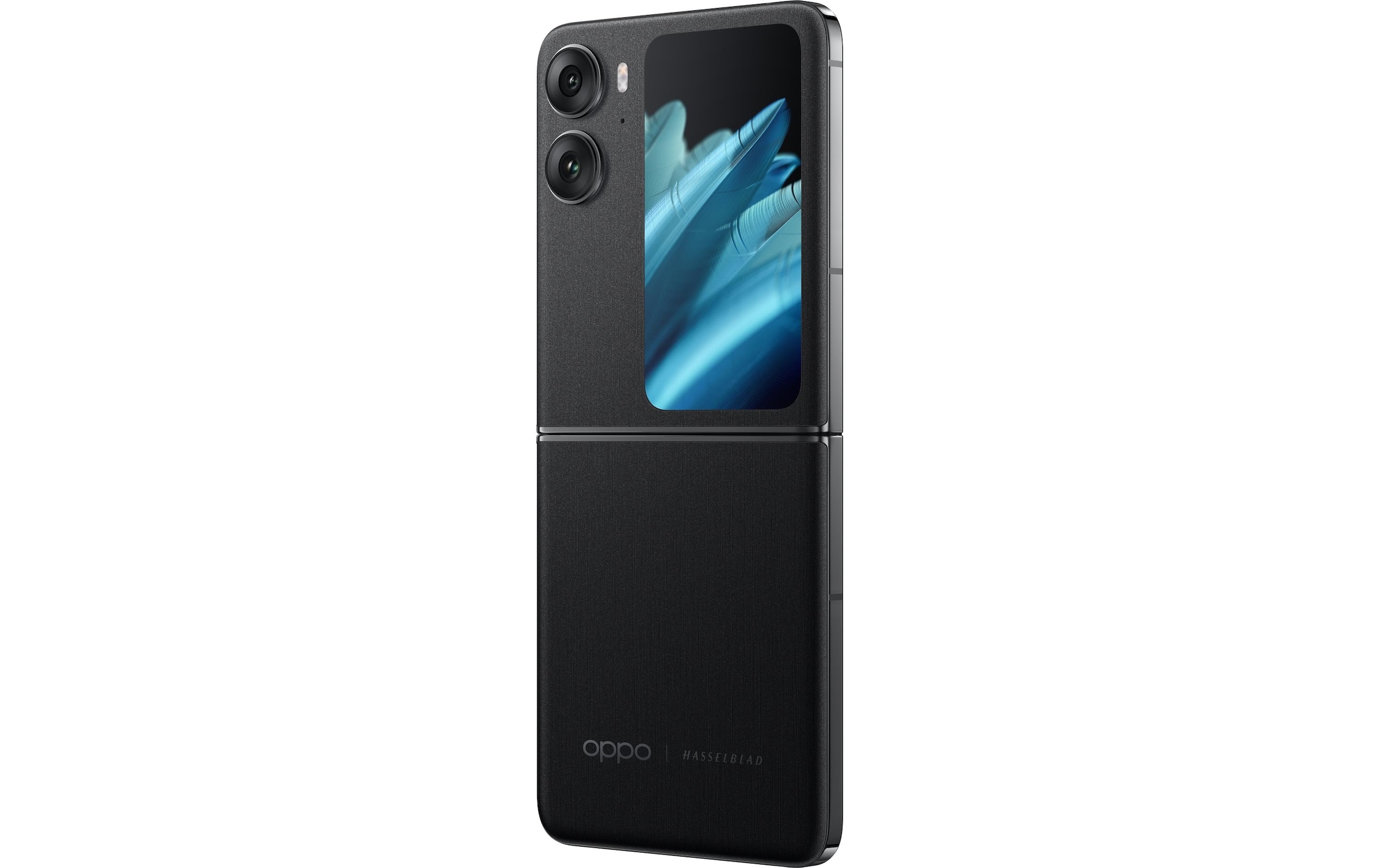Oppo Smartphone »OPPO Find N2 Flip Astral Black«, Schwarz