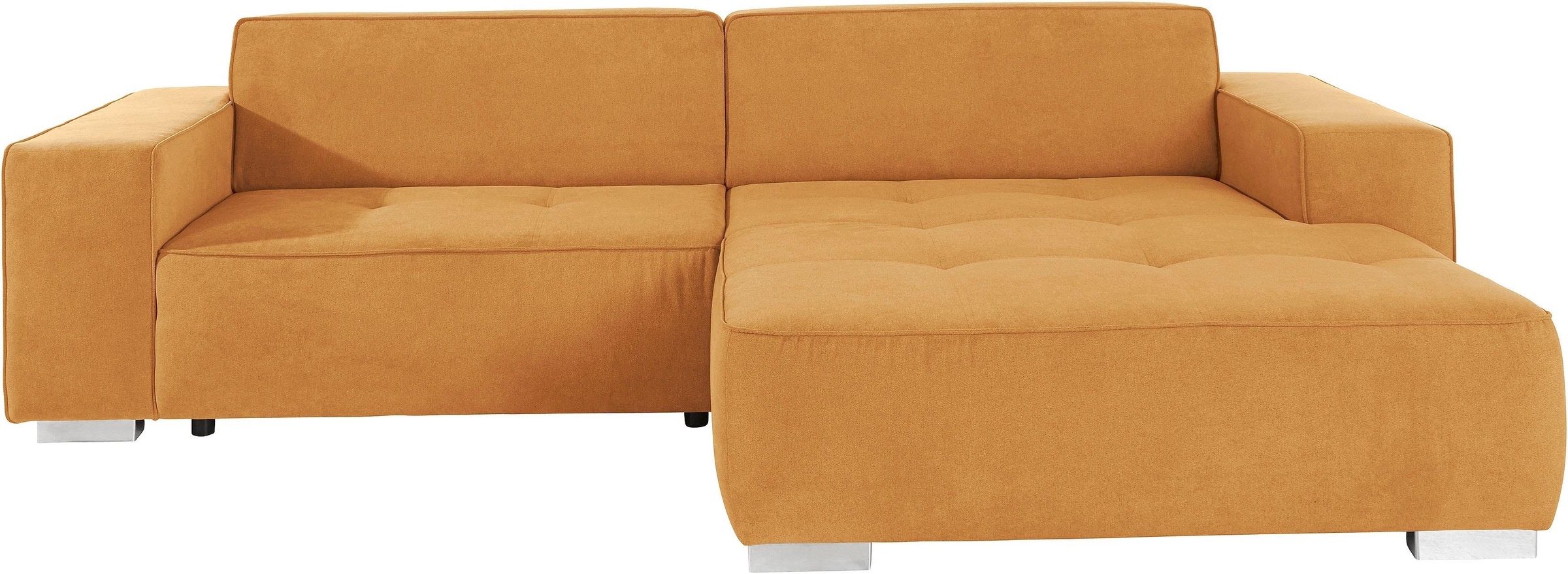 INOSIGN Ecksofa »Sapporo L-Form«, wahlweise Bettfunktion oder Sitztiefenverstellung, Federkern
