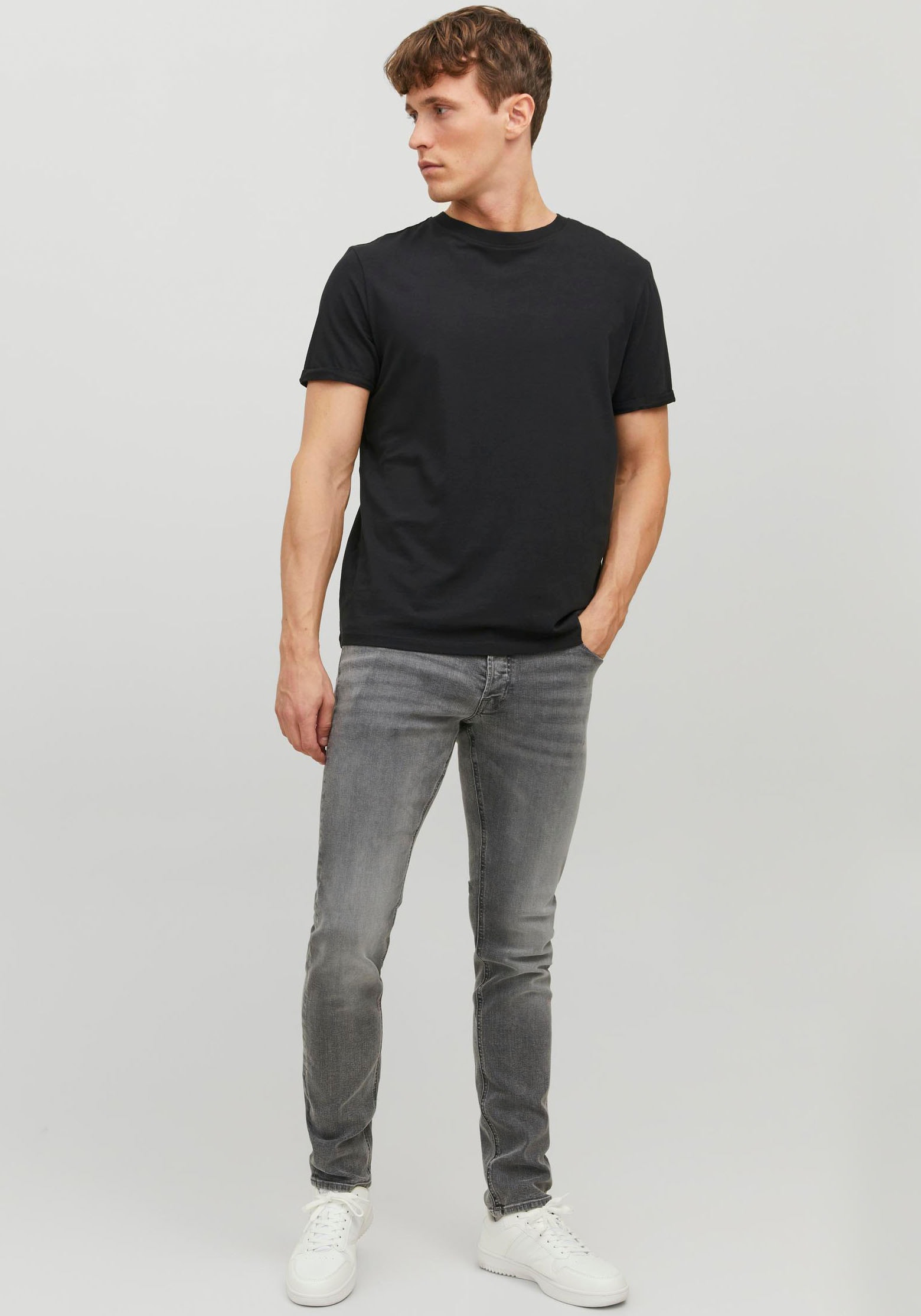 Jack & Jones Slim-fit-Jeans »JJ JJIGLENN JJORIGINAL«
