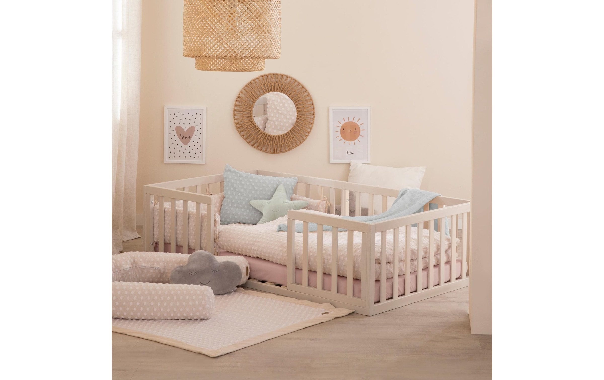 roba® Kinderbett »Montessori 70 x 140 cm«