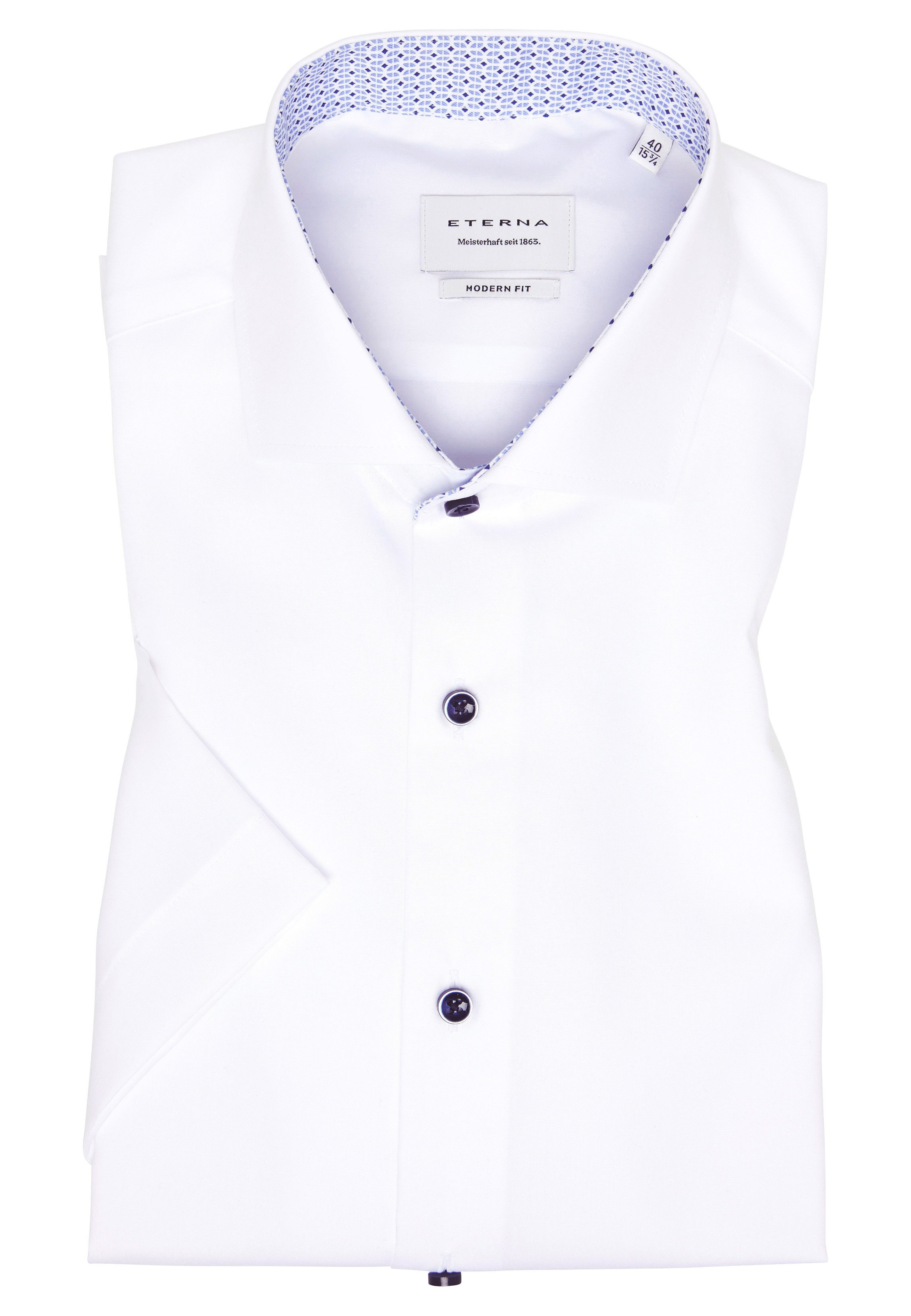 Eterna Kurzarmhemd »MODERN FIT«, NON IRON (bügelfrei)